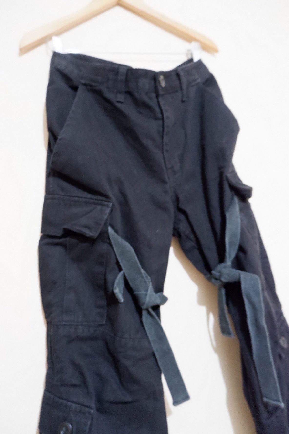 If Six Was Nine APARTMENT PARACHUTE BONDAGE CARGO PANTS Size US 30 / EU 46 - 3 Thumbnail
