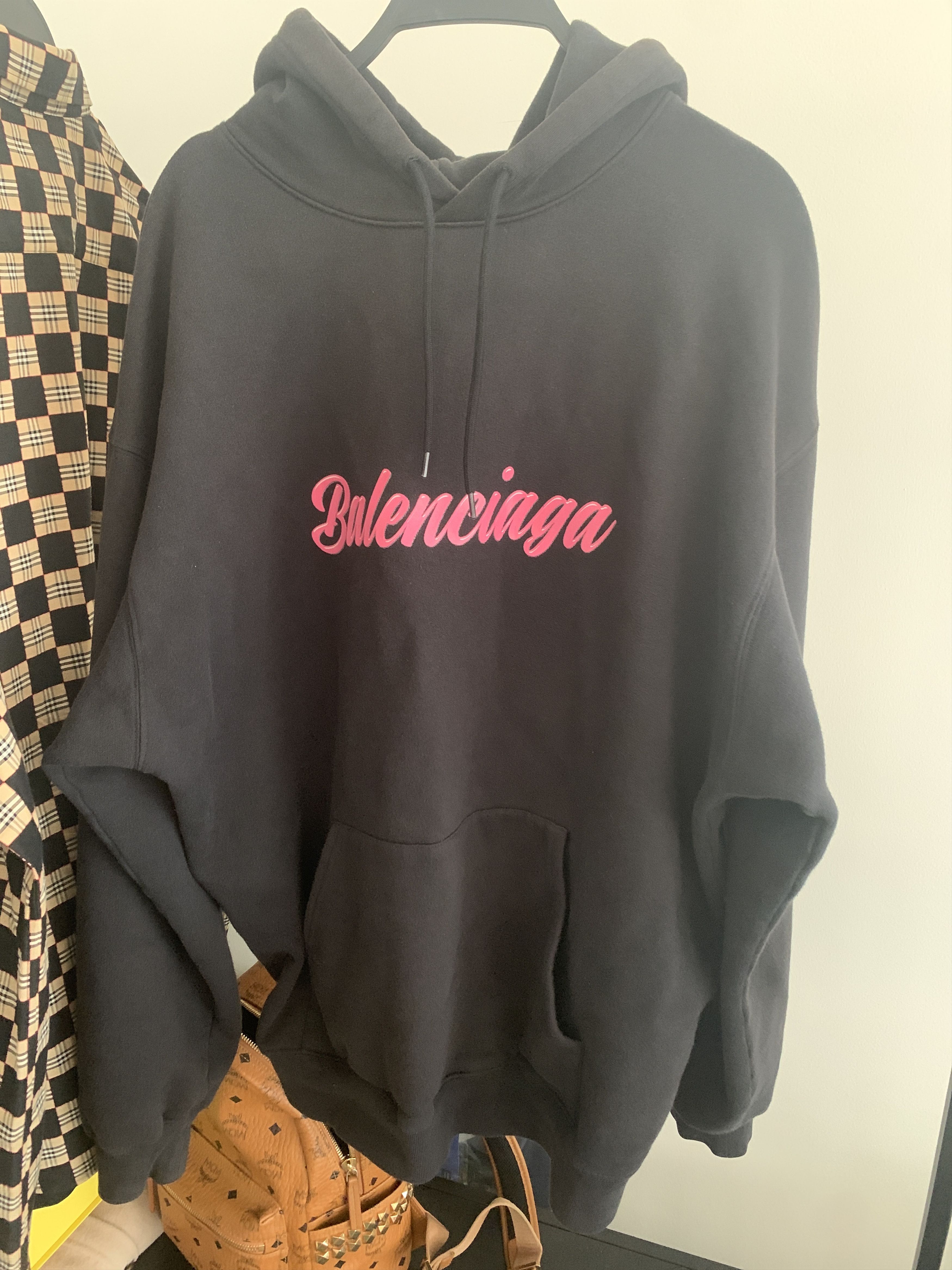 Balenciaga hoodie hot sale grailed