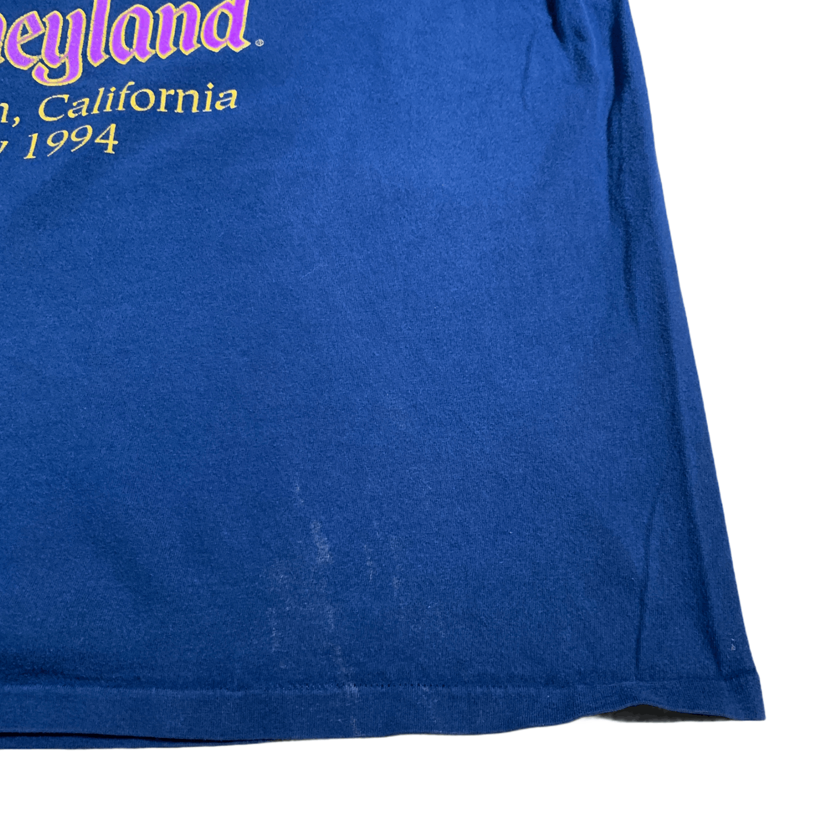 Disney × Vintage 1994 Disneyland California Distressed Single Stitch Shirt Size US XL / EU 56 / 4 - 3 Thumbnail