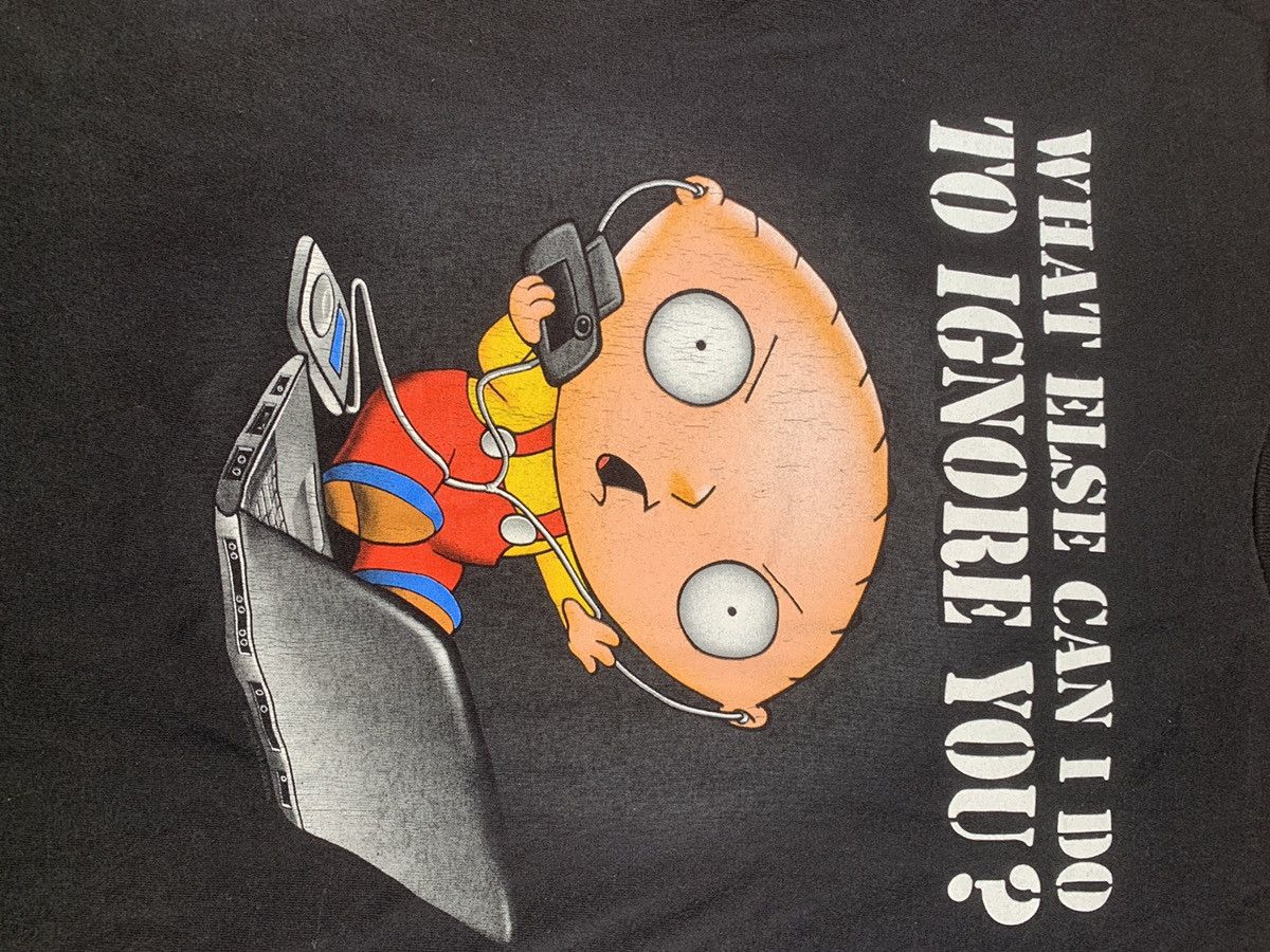 Cartoon Network × Vintage Vintage Y2K Family Guy Stuey Funny T Shirt Size US M / EU 48-50 / 2 - 2 Thumbnail