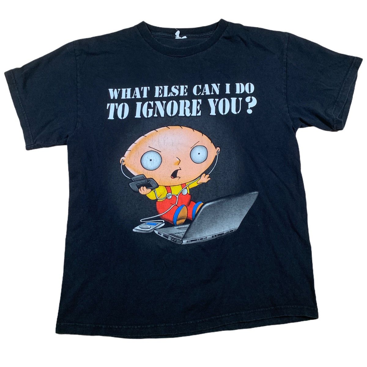 Cartoon Network × Vintage Vintage Y2K Family Guy Stuey Funny T Shirt Size US M / EU 48-50 / 2 - 1 Thumbnail