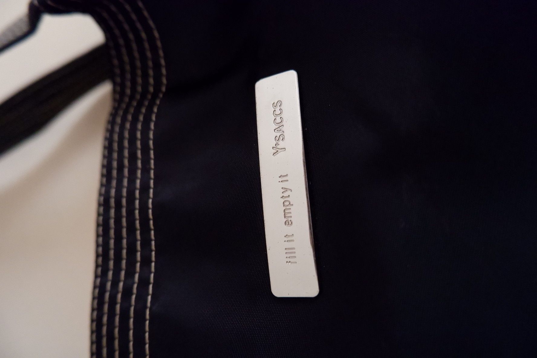 Yohji Yamamoto Vintage Y'saccs fill it empty shoulder bag Size ONE SIZE - 7 Thumbnail