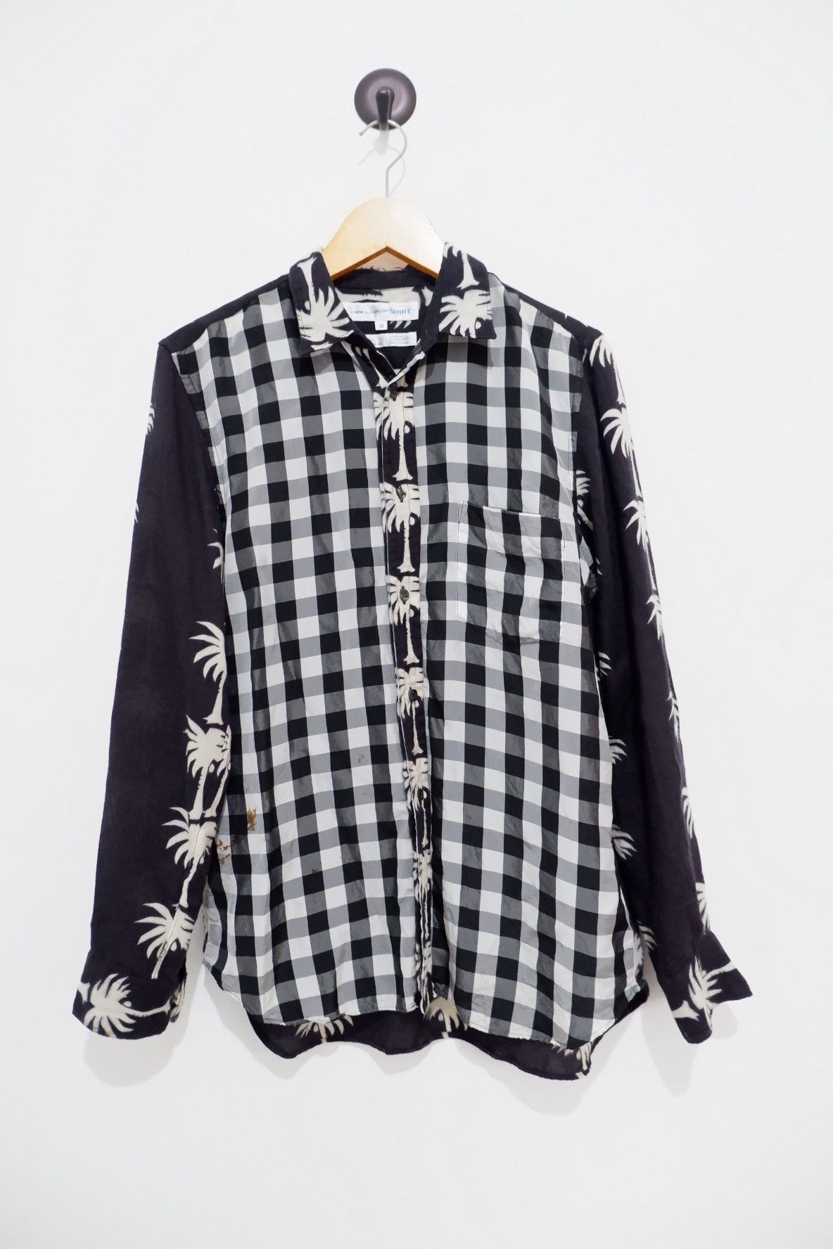 Comme Des Garcons Shirt Rayon/Wool Shirt