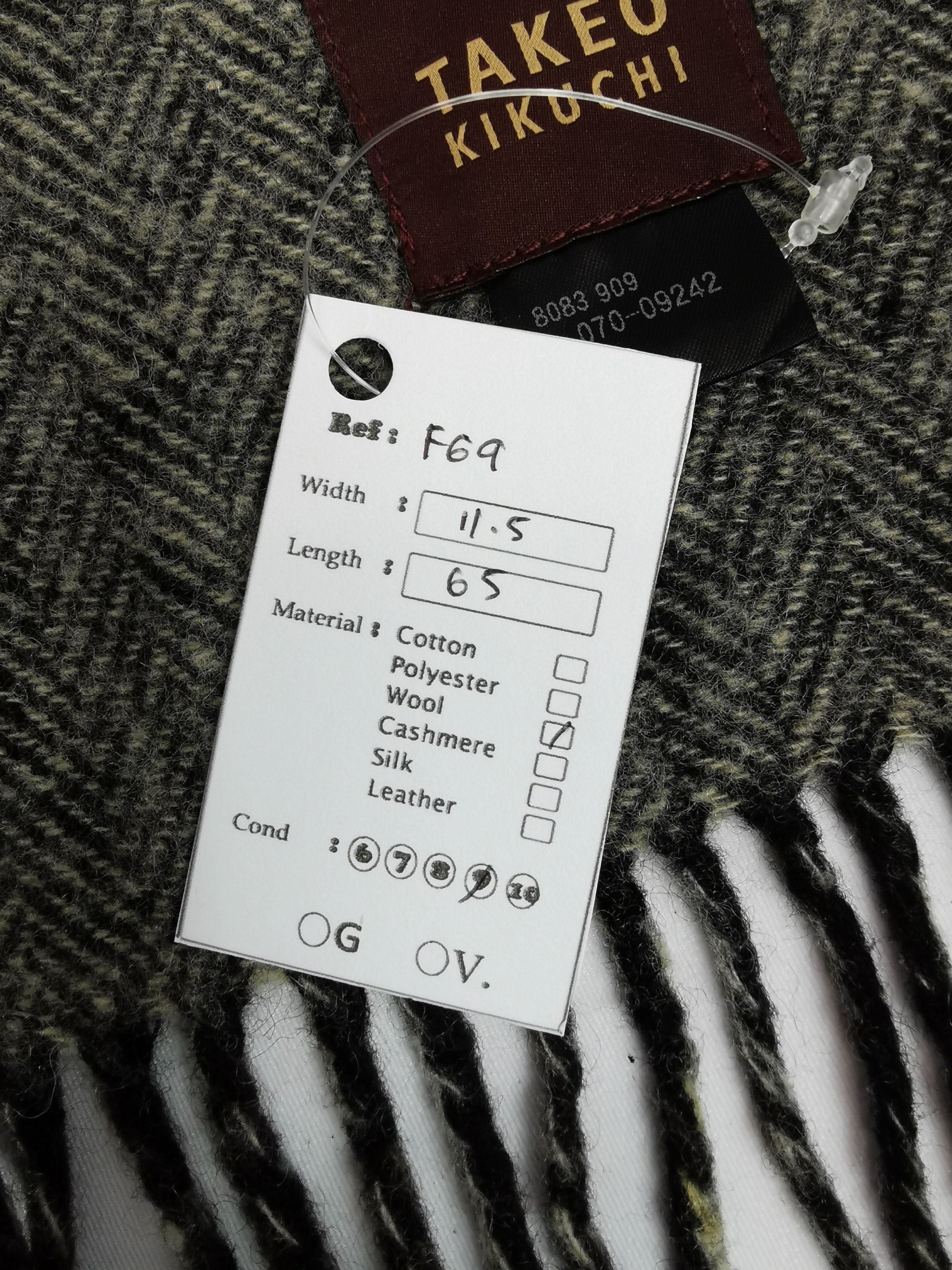 Takeo Kikuchi Takeo Kikuchi scarf muffler Size ONE SIZE - 4 Thumbnail