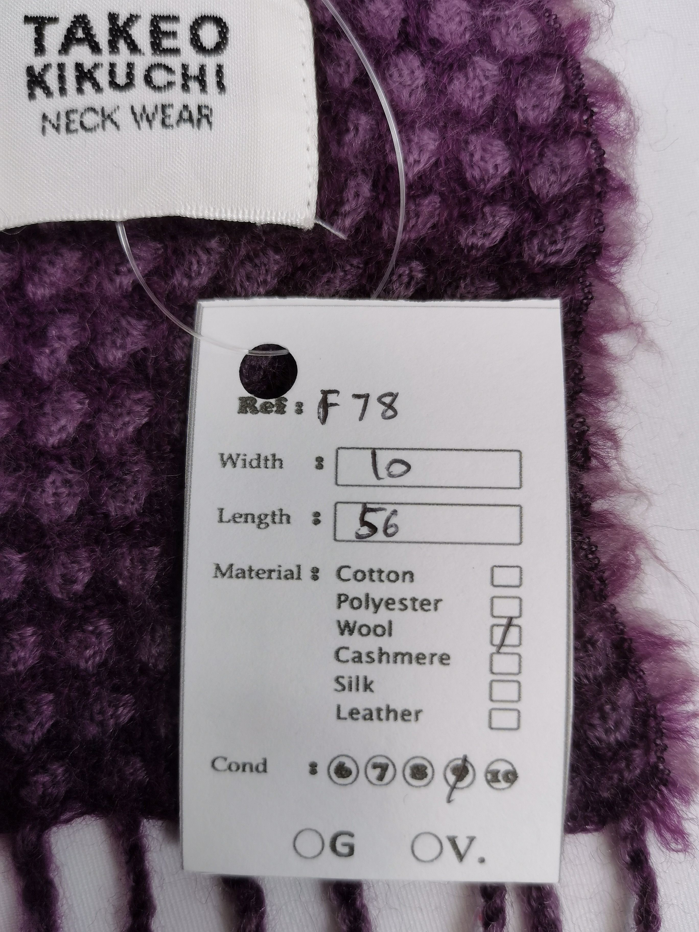 Takeo Kikuchi Takeo kikuchi scarf muffler Size ONE SIZE - 4 Thumbnail