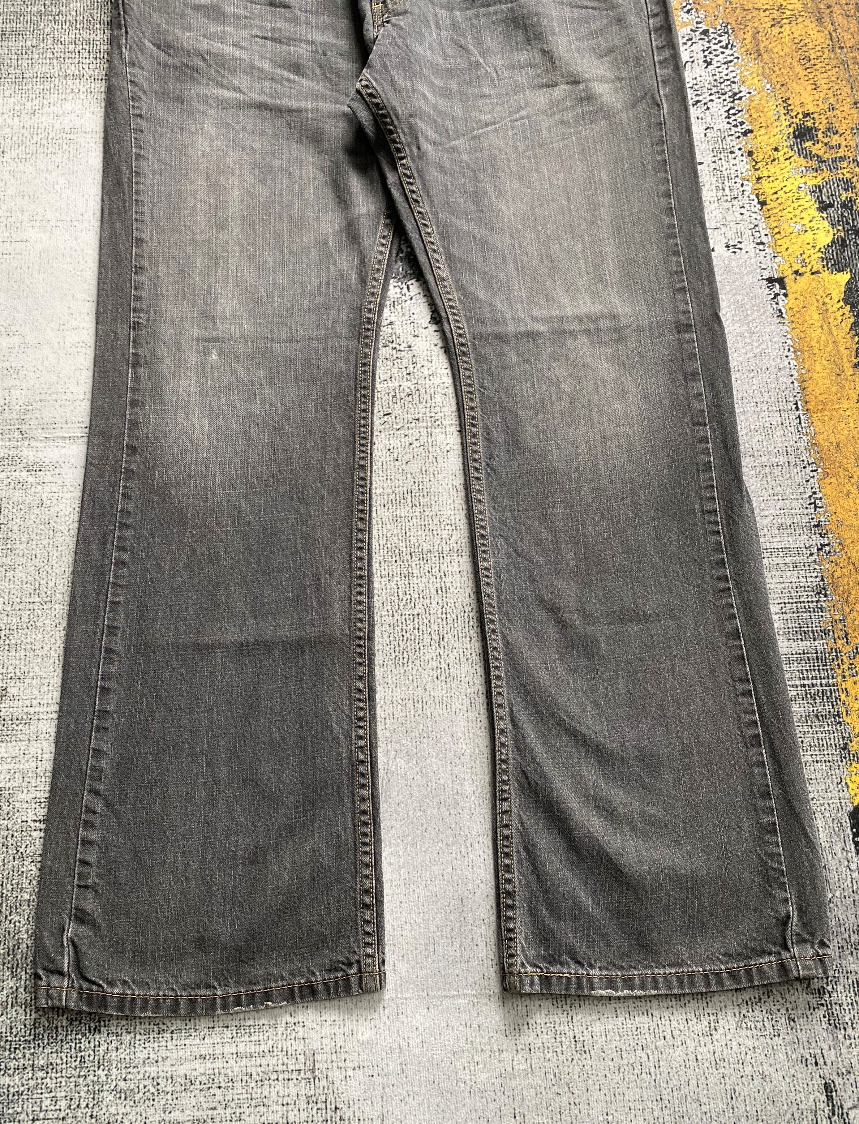 Levi's RARE🔥 527 Earth Tone Washed Flare Bootcut Jeans Size US 36 / EU 52 - 6 Thumbnail