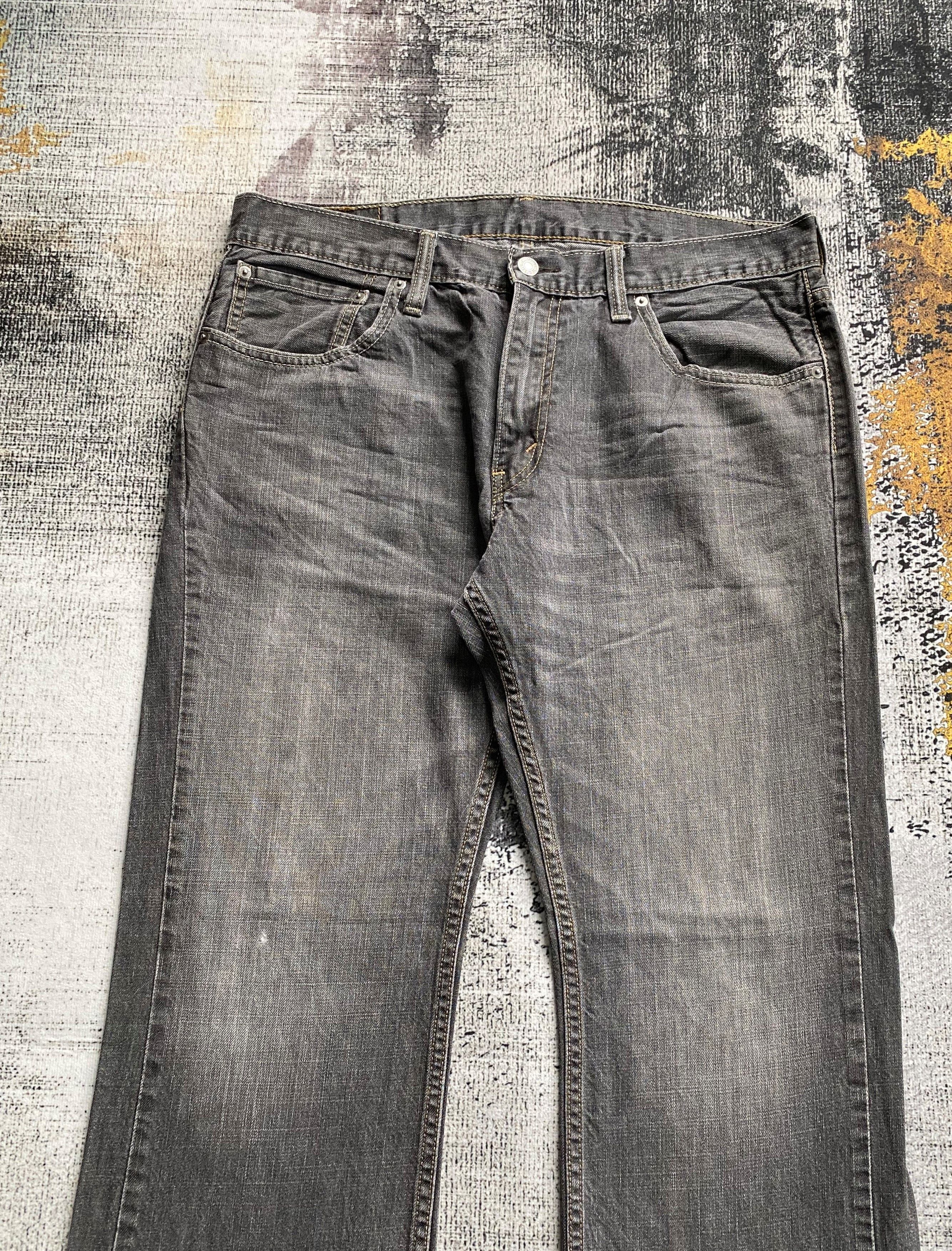 Levi's RARE🔥 527 Earth Tone Washed Flare Bootcut Jeans Size US 36 / EU 52 - 3 Thumbnail
