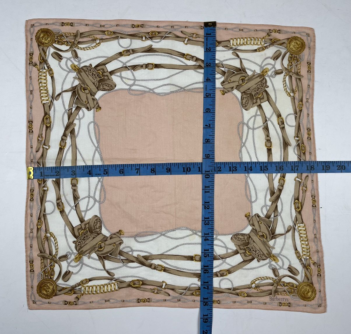 Burberry × Vintage burberry bandana handkerchief neckerchief scarf Size ONE SIZE - 8 Thumbnail