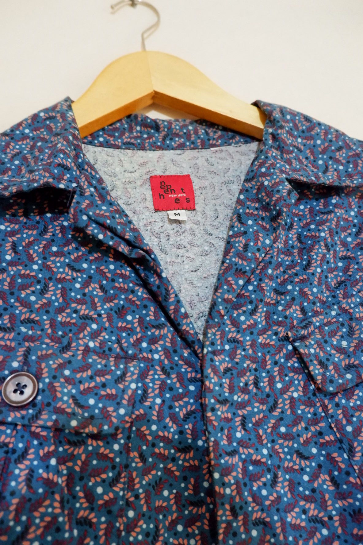 Needles Nepethes Multi Pocket Utility Camp Collar Shirt Size US M / EU 48-50 / 2 - 4 Thumbnail