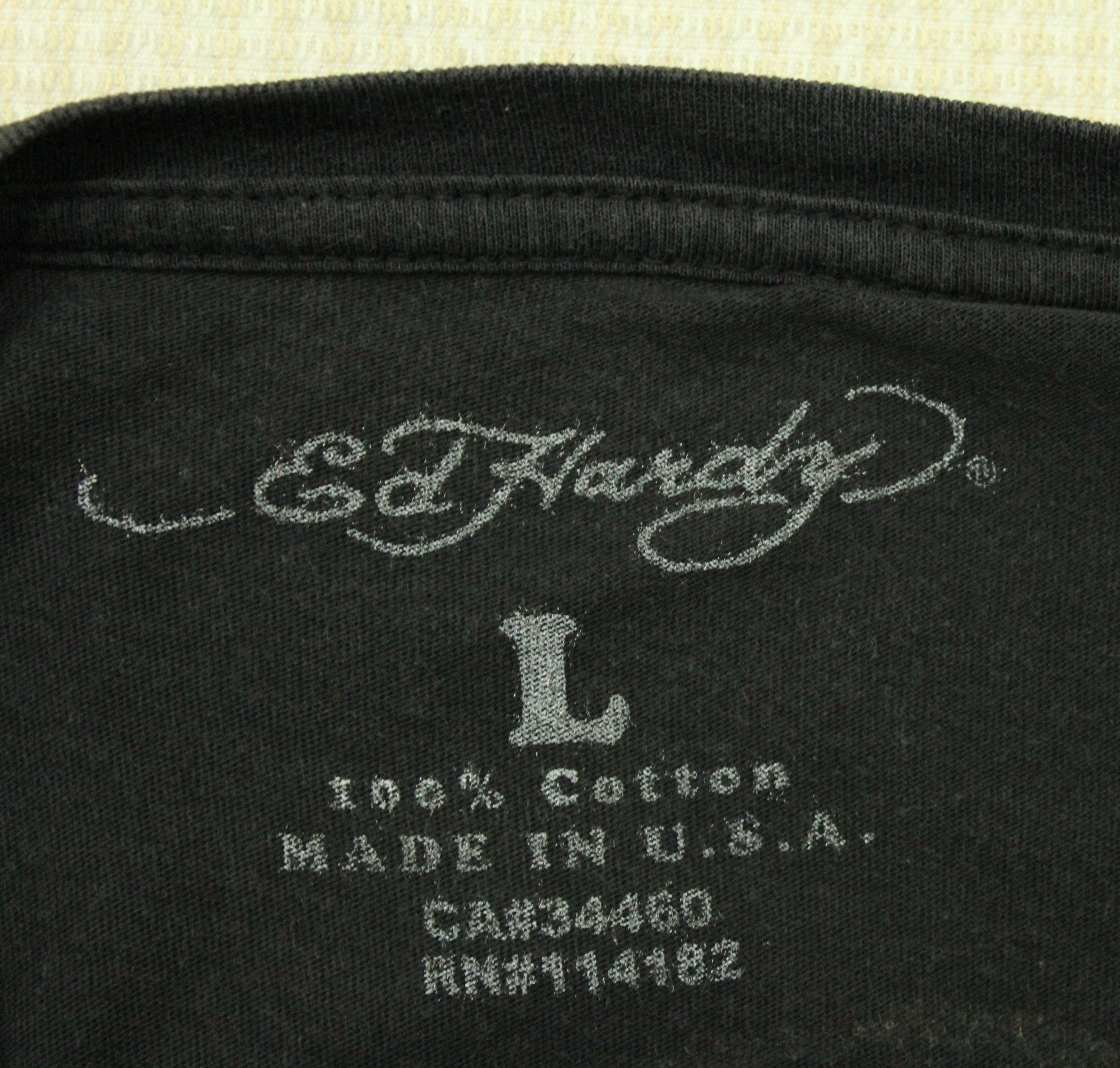 Christian Audigier ED HARDY T Shirt By Christian Audigier Embroidered Tiger Size US L / EU 52-54 / 3 - 7 Thumbnail