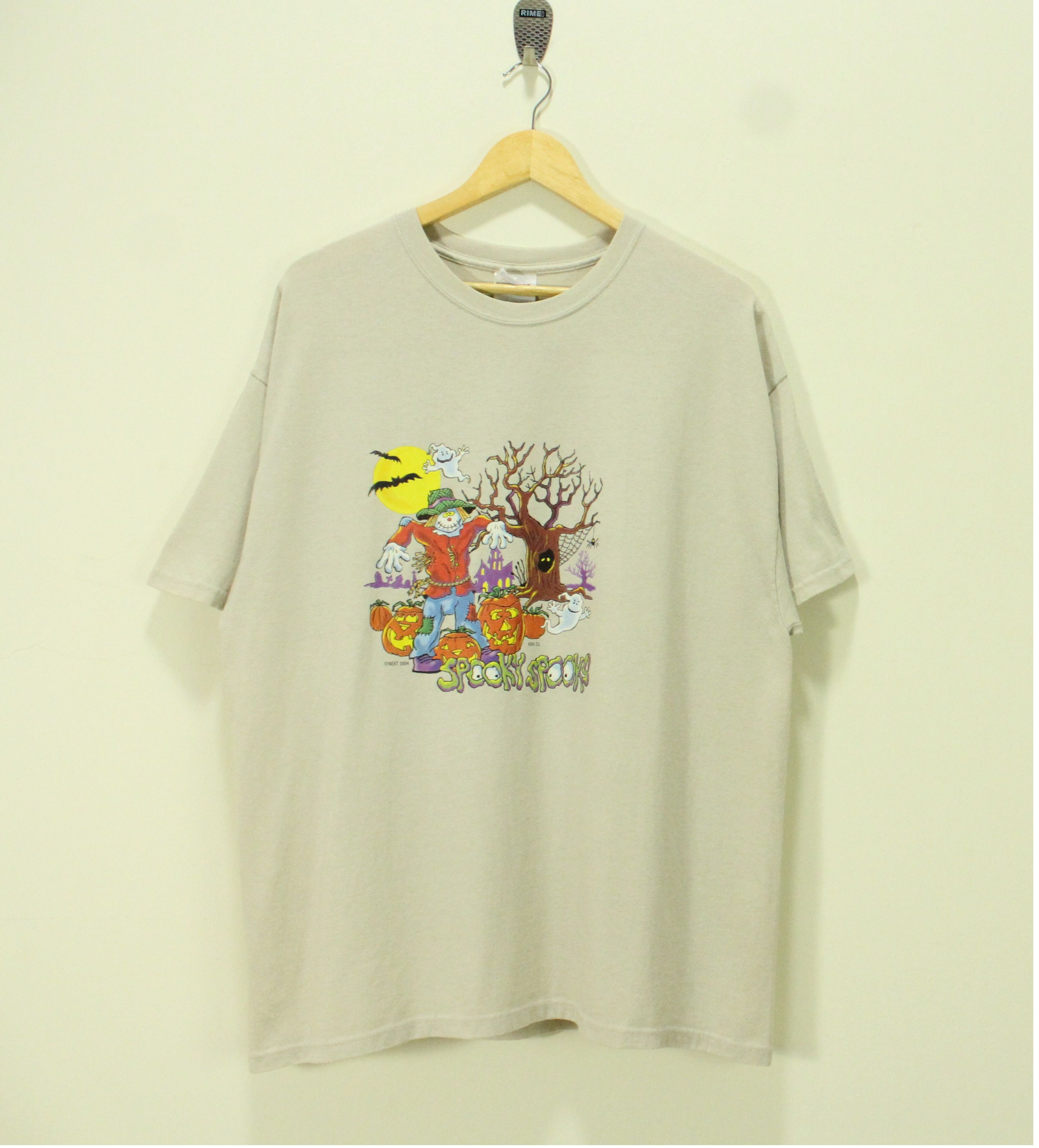Expert Horror × Vintage Vintage SPOOKY SPOOKS T Shirt Halloween Ghost Puppet Horror Size US XL / EU 56 / 4 - 1 Thumbnail