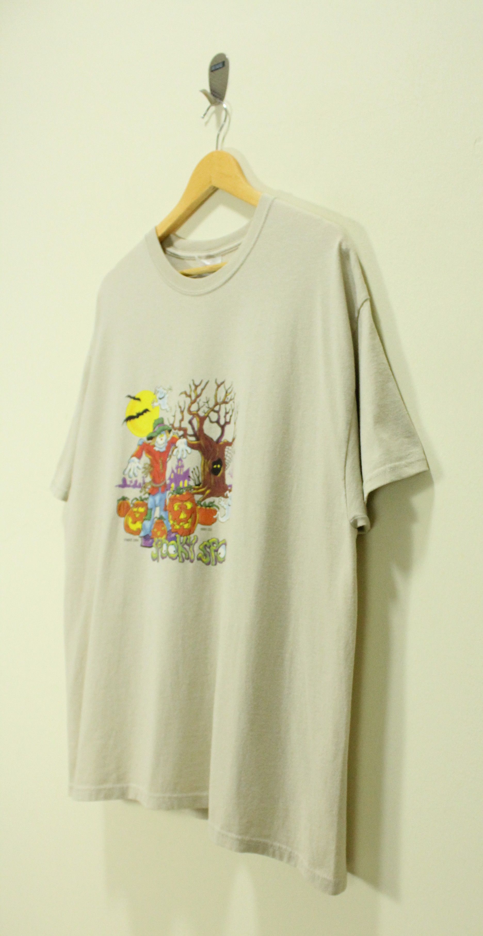 Expert Horror × Vintage Vintage SPOOKY SPOOKS T Shirt Halloween Ghost Puppet Horror Size US XL / EU 56 / 4 - 2 Thumbnail