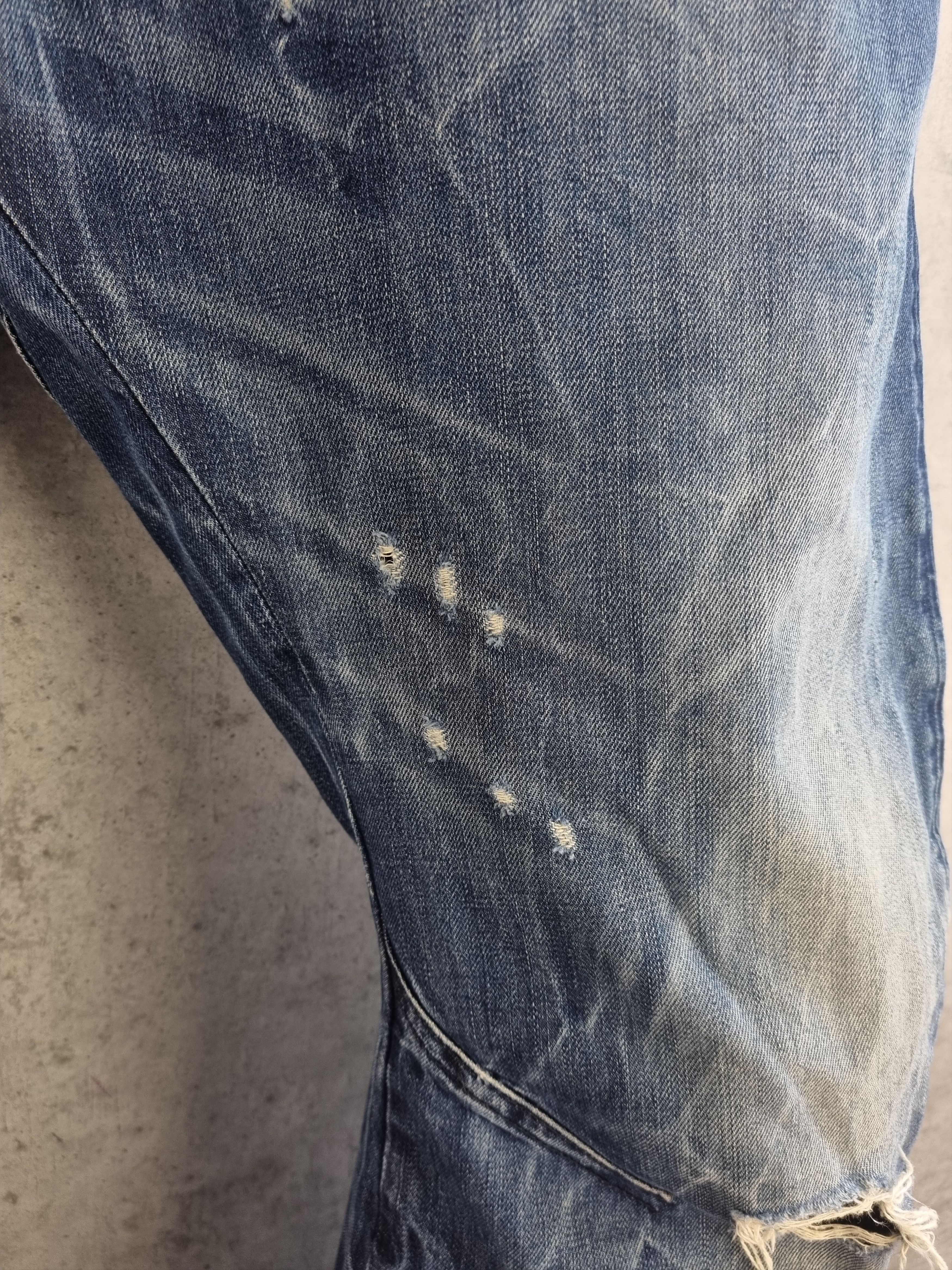 G-Star G STAR Arc Loose Ripped Tapered Denim Jeans Size US 32 / EU 48 - 12 Thumbnail