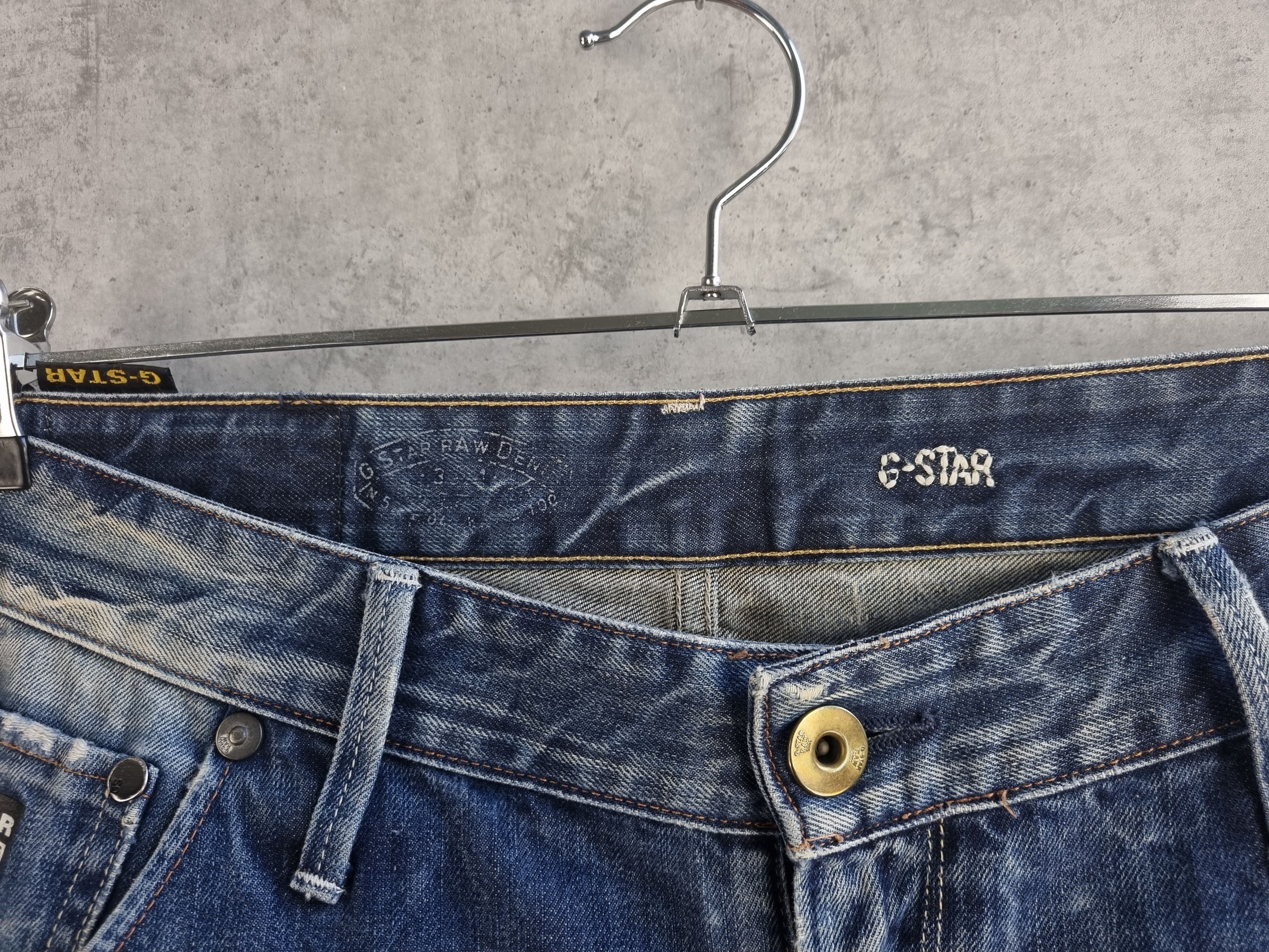 G-Star G STAR Arc Loose Ripped Tapered Denim Jeans Size US 32 / EU 48 - 5 Thumbnail