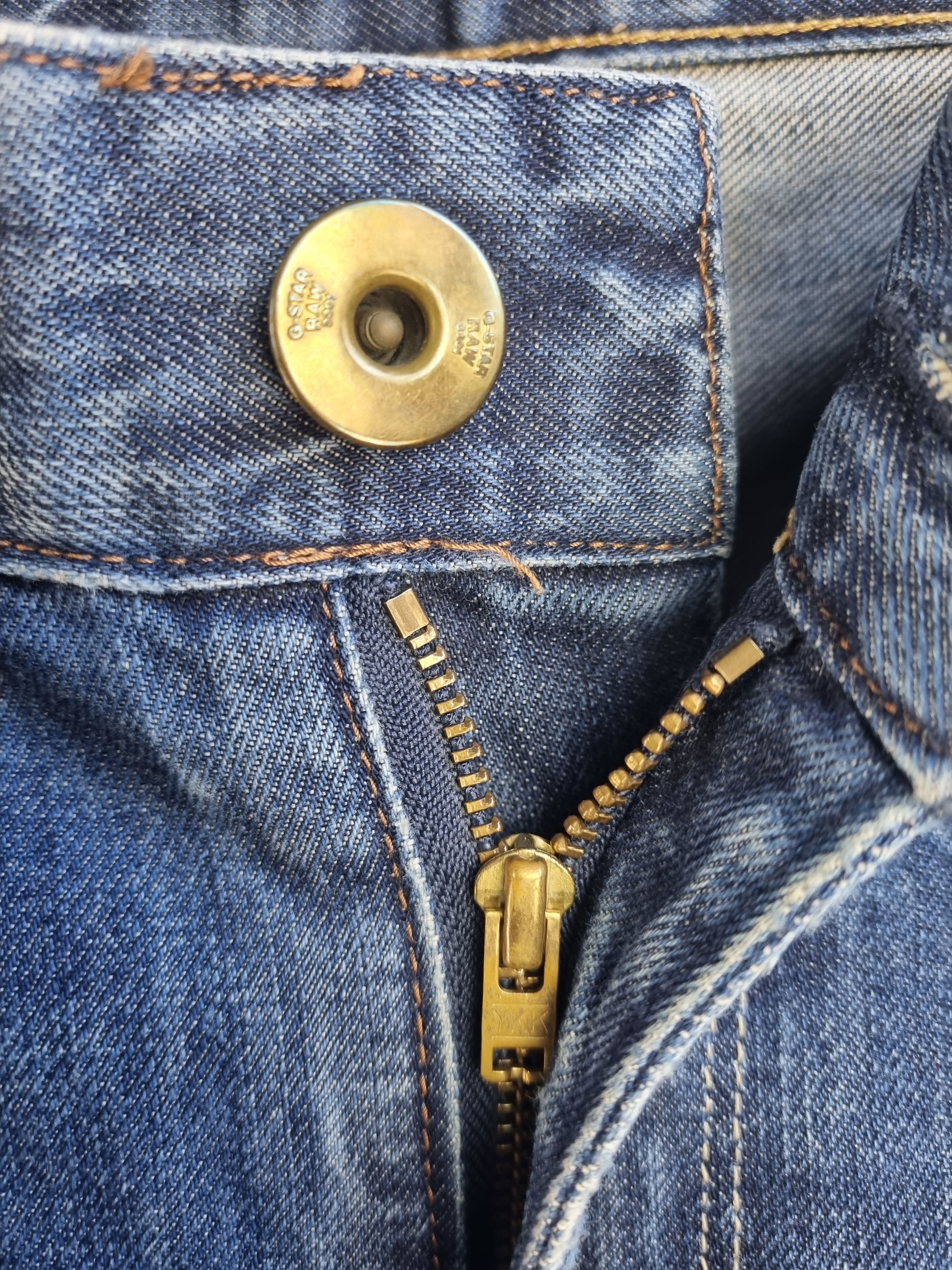 G-Star G STAR Arc Loose Ripped Tapered Denim Jeans Size US 32 / EU 48 - 9 Thumbnail