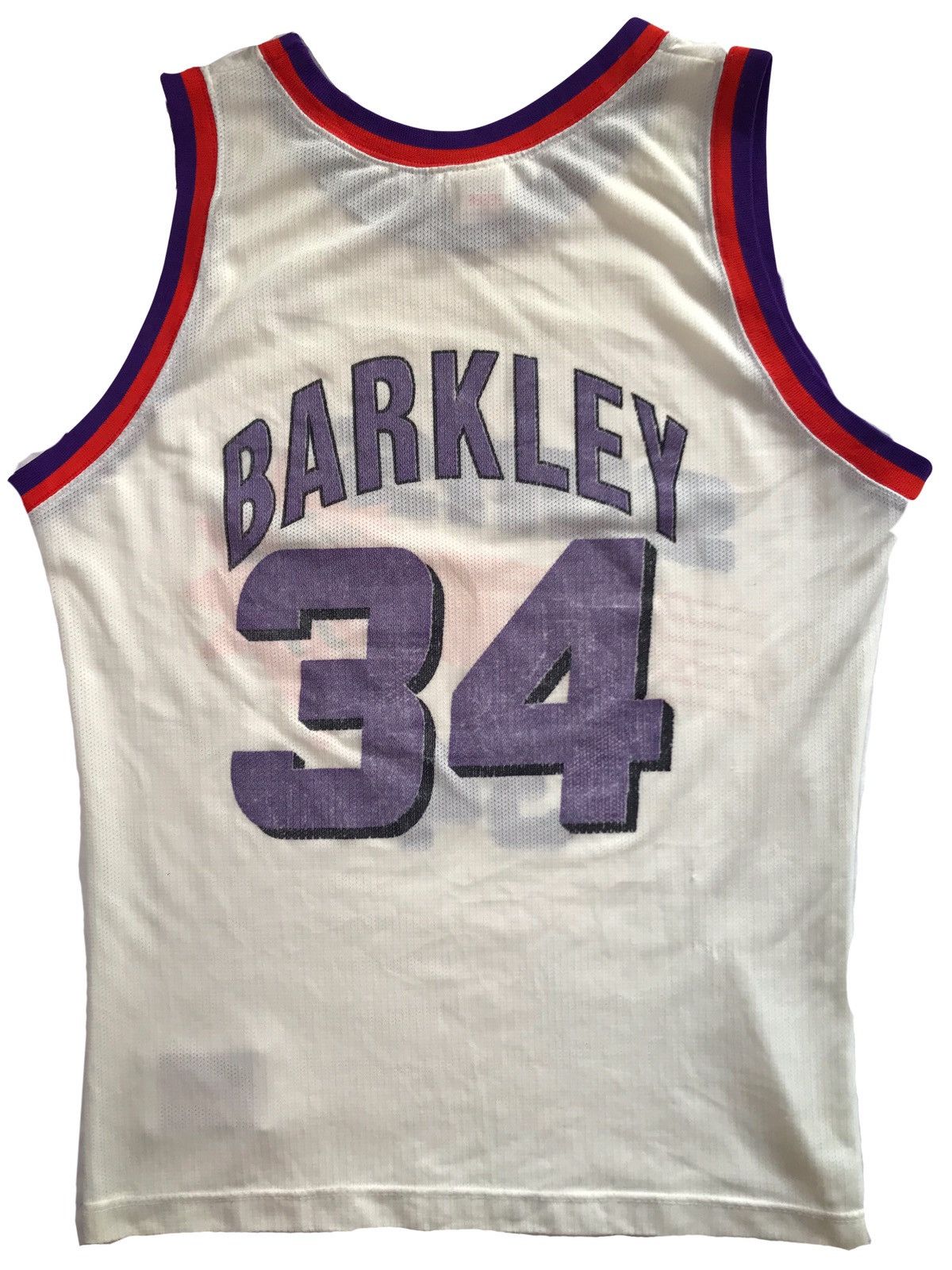 Vintage Vintage 90’s Champion NBA Phoenix Suns #34 Charles Barkley Size US S / EU 44-46 / 1 - 18 Thumbnail