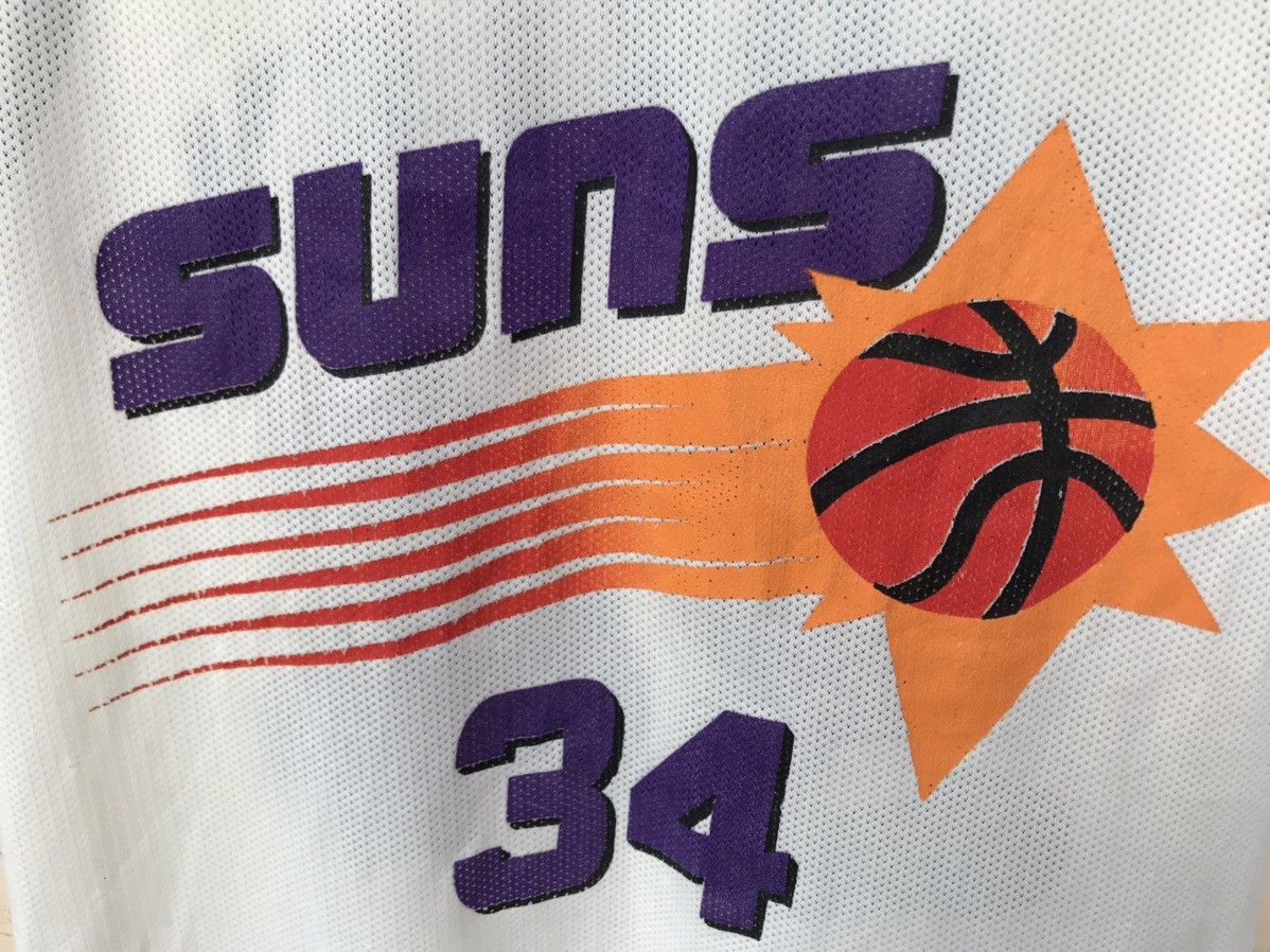 Vintage Vintage 90’s Champion NBA Phoenix Suns #34 Charles Barkley Size US S / EU 44-46 / 1 - 2 Thumbnail