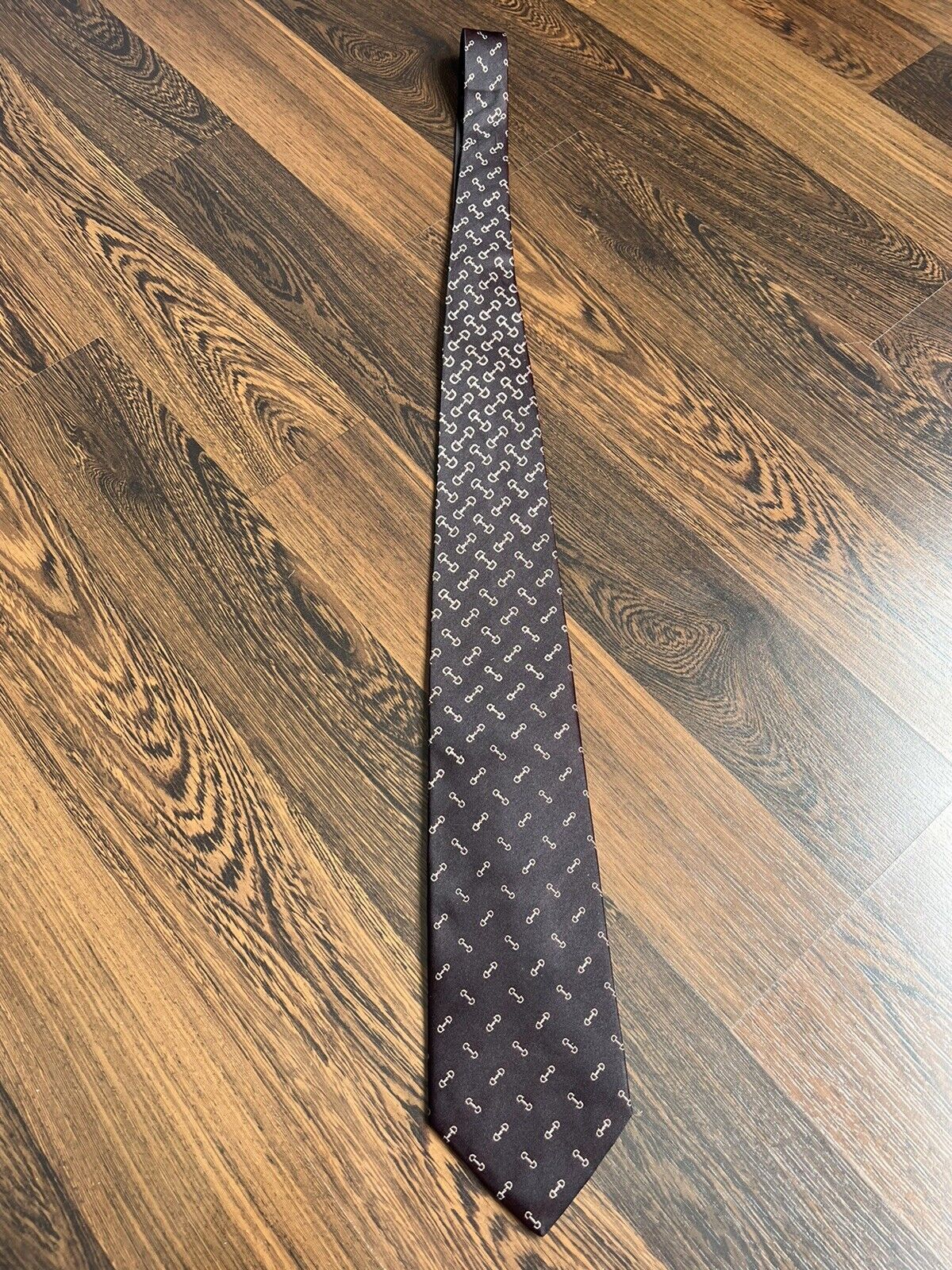 Gucci Gucci Tie Monogram Silk Size ONE SIZE - 10 Thumbnail