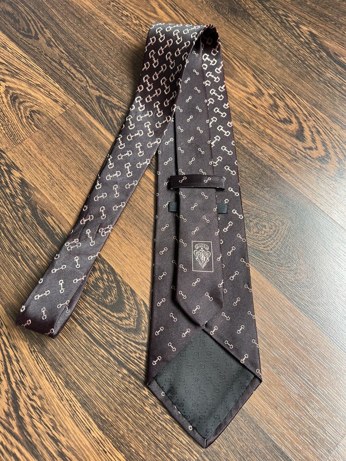 Gucci Gucci Tie Monogram Silk Size ONE SIZE - 9 Thumbnail