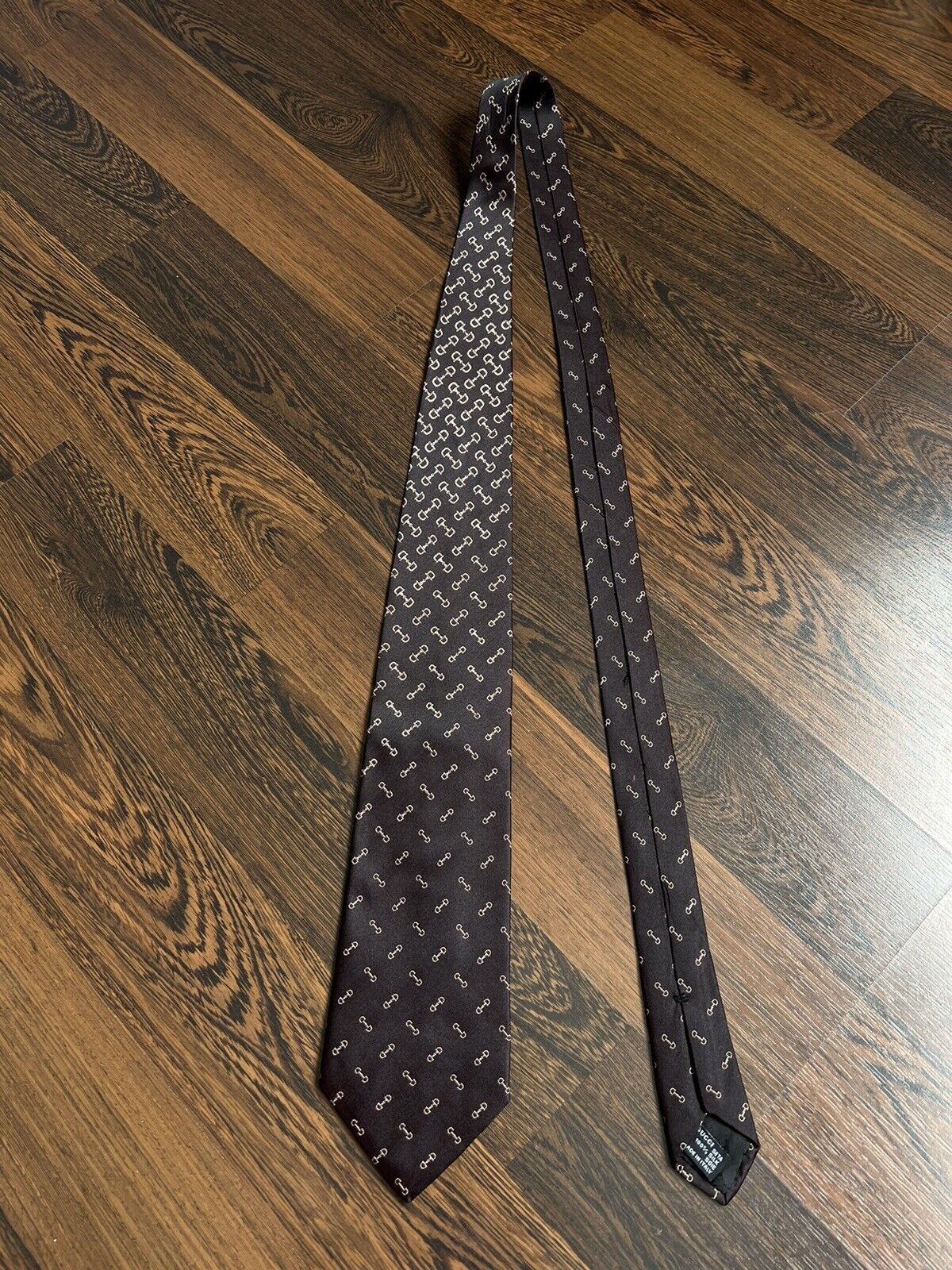 Gucci Gucci Tie Monogram Silk Size ONE SIZE - 1 Thumbnail