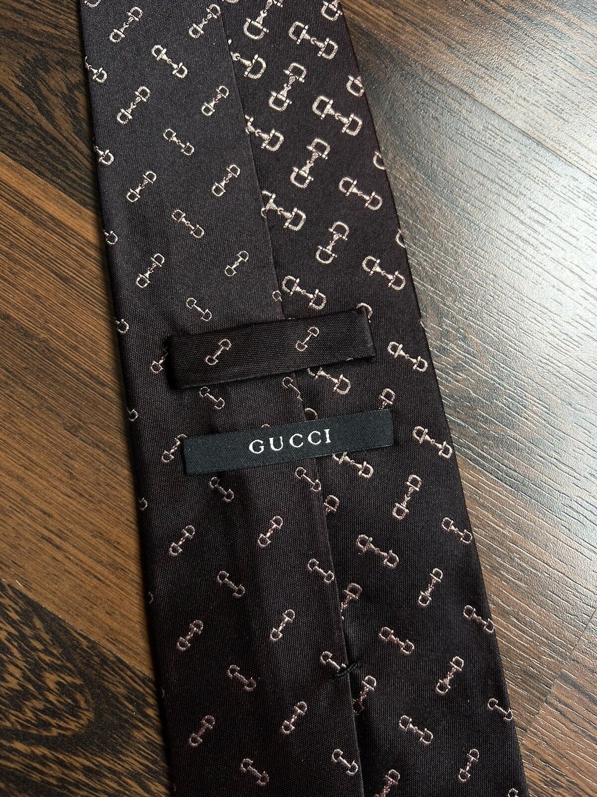 Gucci Gucci Tie Monogram Silk Size ONE SIZE - 3 Thumbnail