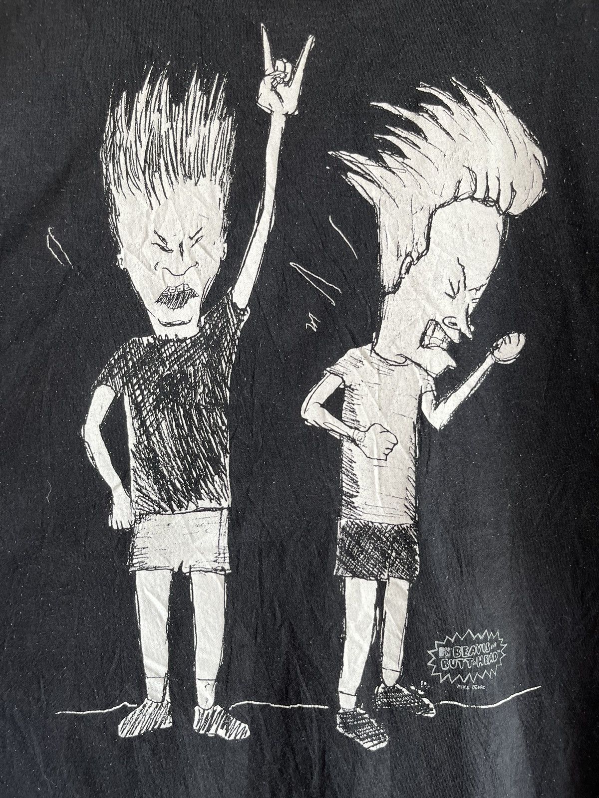 Vintage Beavis butthead ft27 Size US XXL / EU 58 / 5 - 2 Thumbnail