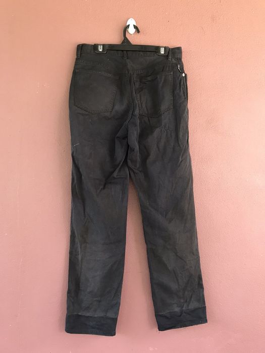 black Neo slim capri pants