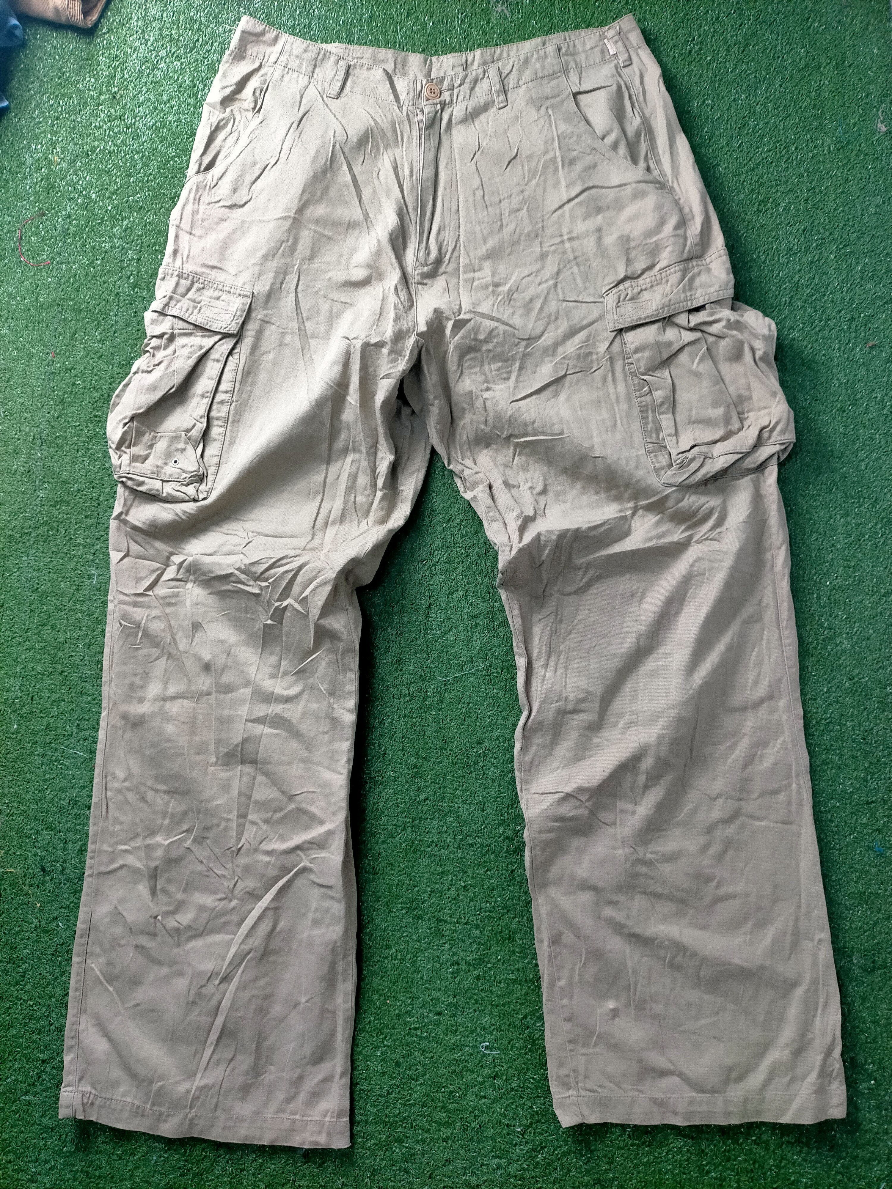 Benetton × Vintage Vintage Benetton Formula 1 Cargo Pants Size US 35 - 2 Thumbnail