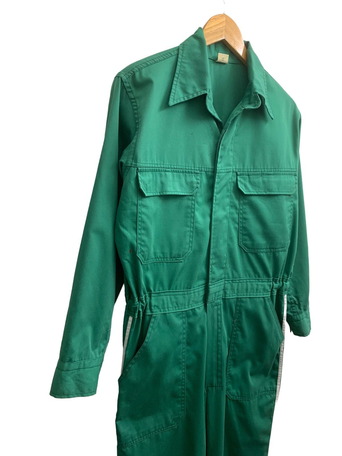 Japanese Brand × Vintage Vintage Mitsubishi Motor Coveralls Overalls Jumpsuit JDM Size US 36 / EU 52 - 5 Thumbnail