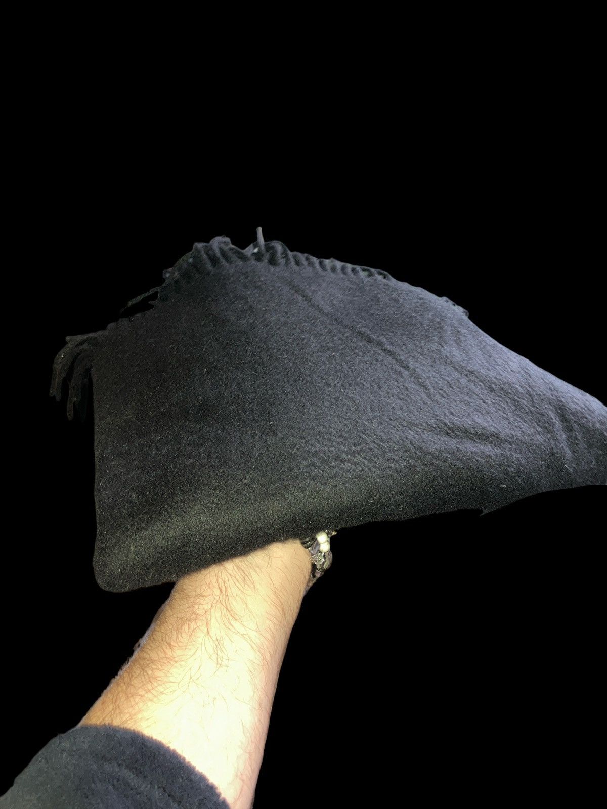 Loro Piana étole en cachemire noire