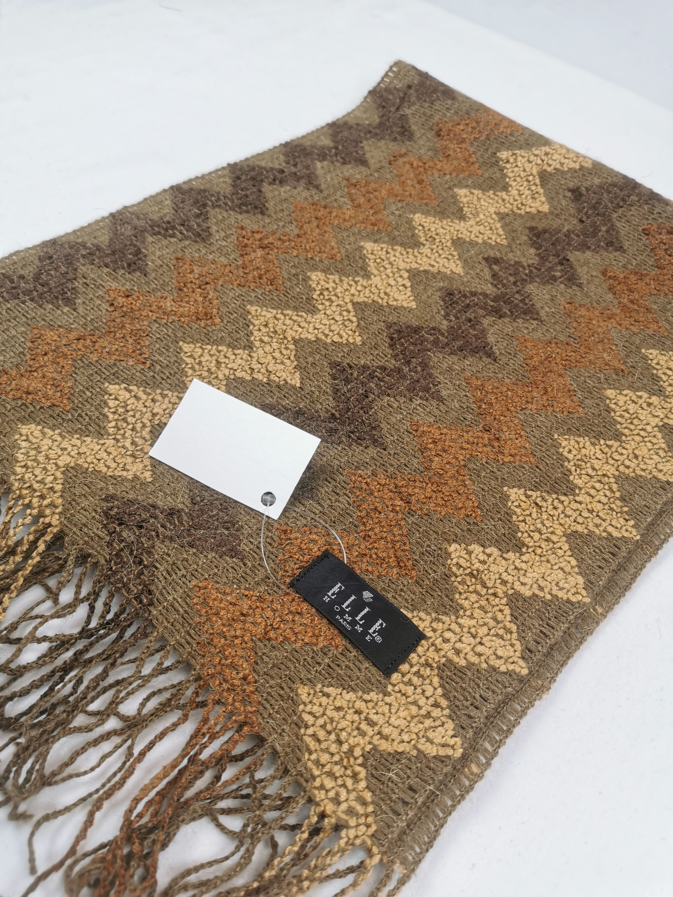 Vintage ELLE scarf muffler Size ONE SIZE - 8 Thumbnail
