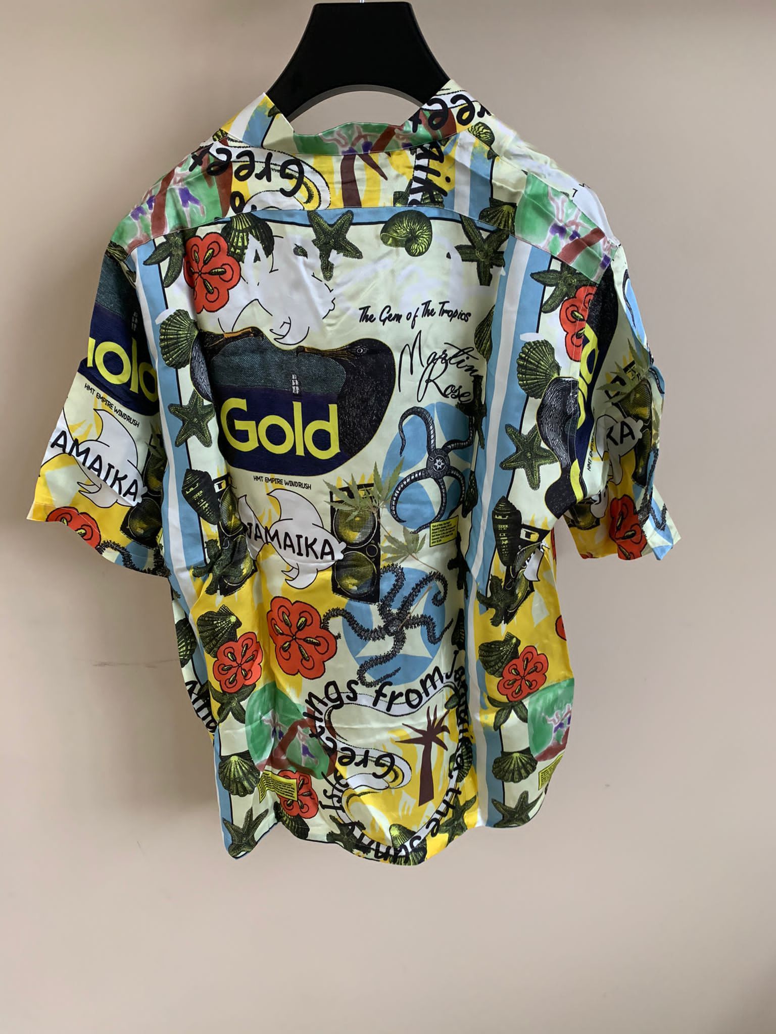 Martine Rose Hawaiin Shirt In Jamaika Print Size US L / EU 52-54 / 3 - 4 Thumbnail