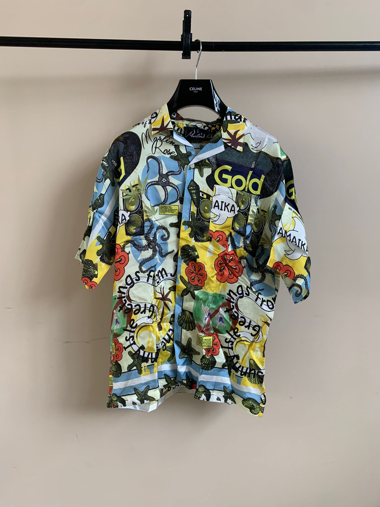 Martine Rose Hawaiin Shirt In Jamaika Print Size US L / EU 52-54 / 3 - 1 Thumbnail