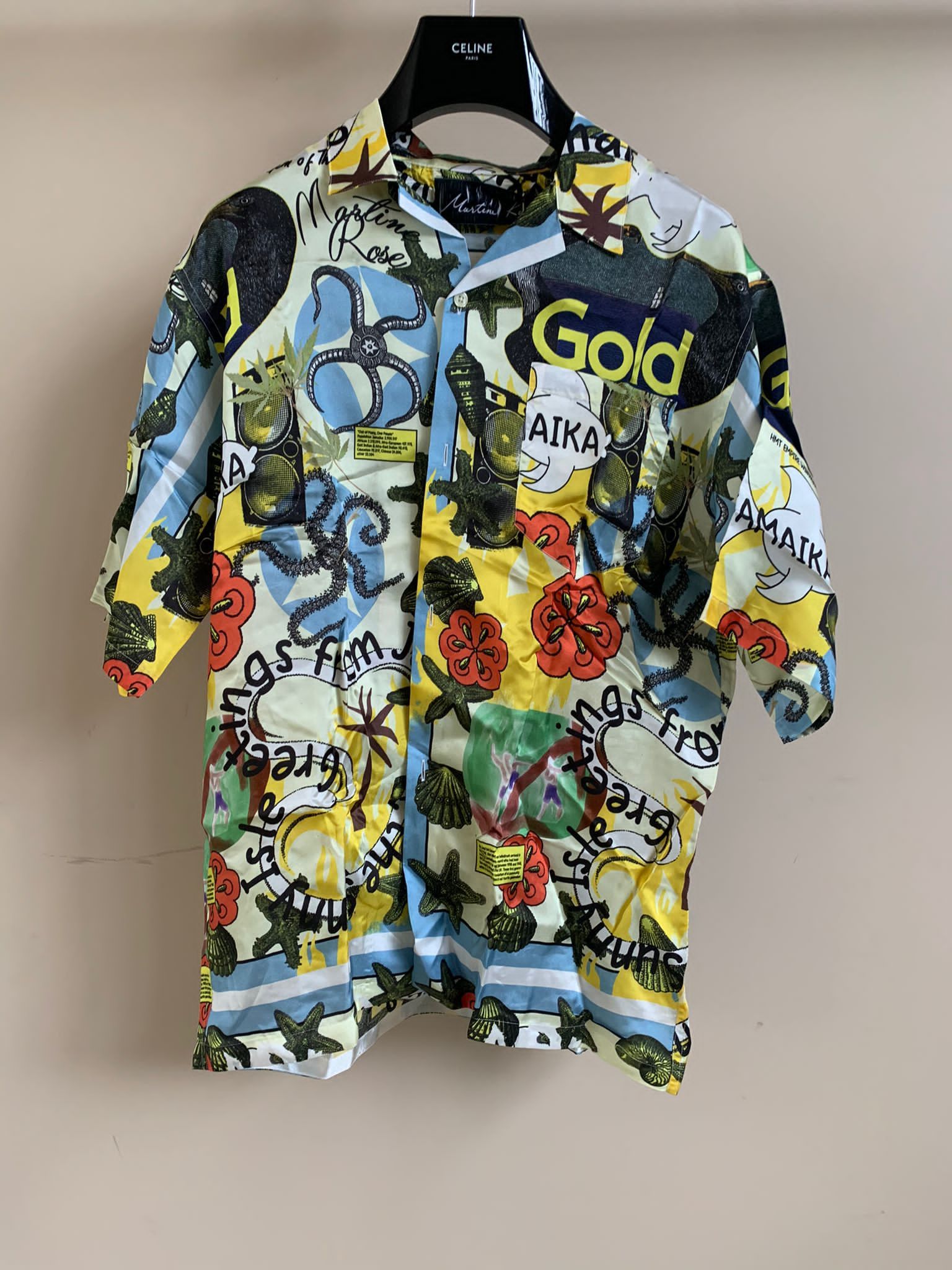 Martine Rose Hawaiin Shirt In Jamaika Print Size US L / EU 52-54 / 3 - 3 Thumbnail