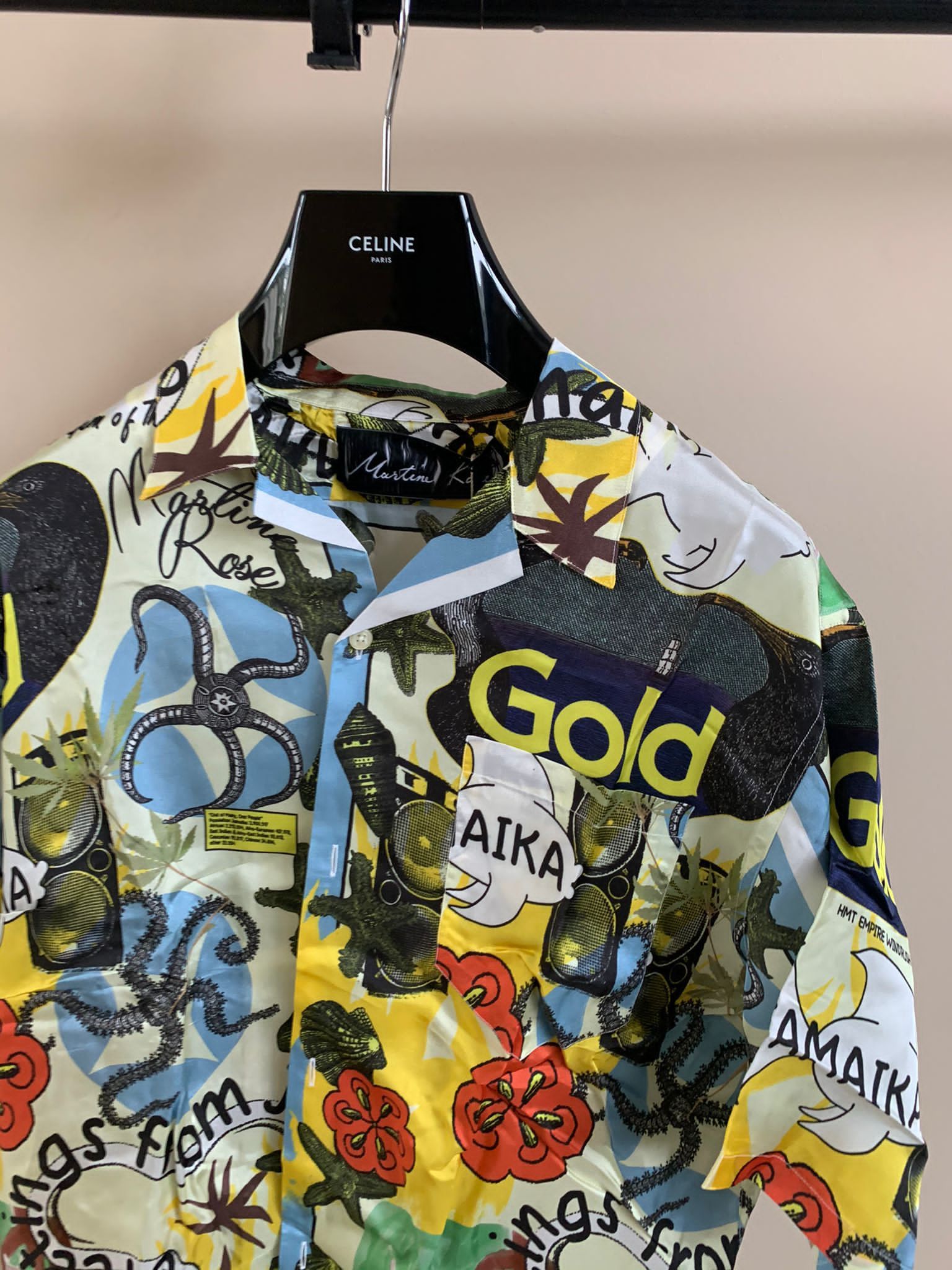 Martine Rose Hawaiin Shirt In Jamaika Print Size US L / EU 52-54 / 3 - 6 Thumbnail