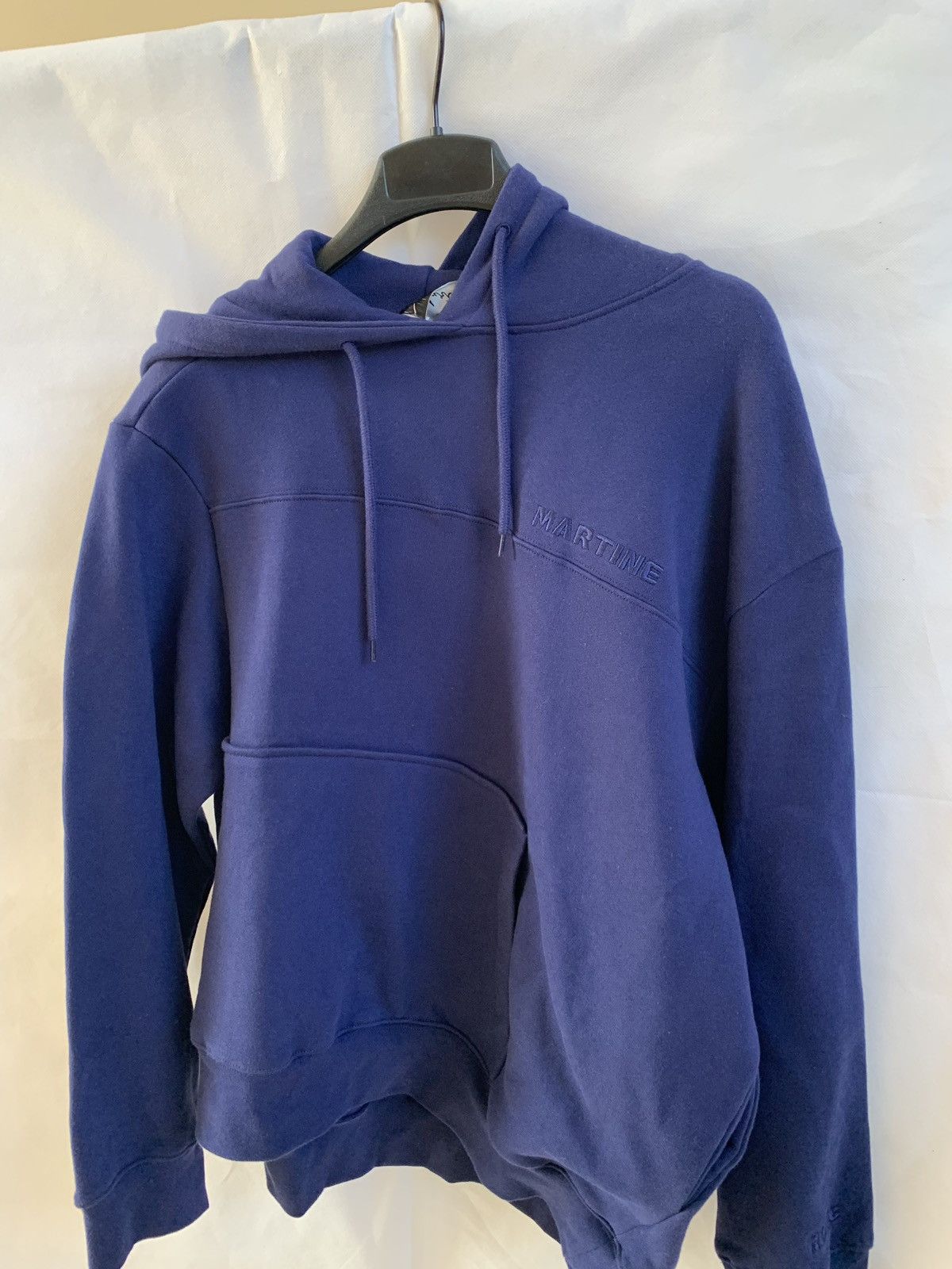 Martine Rose Twisted Hoodie in Dark Blue Size US M / EU 48-50 / 2 - 2 Thumbnail
