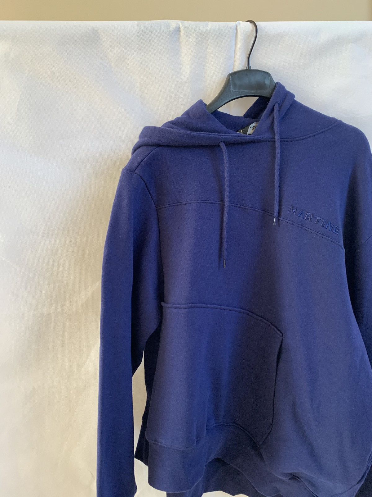 Martine Rose Twisted Hoodie in Dark Blue Size US M / EU 48-50 / 2 - 12 Thumbnail