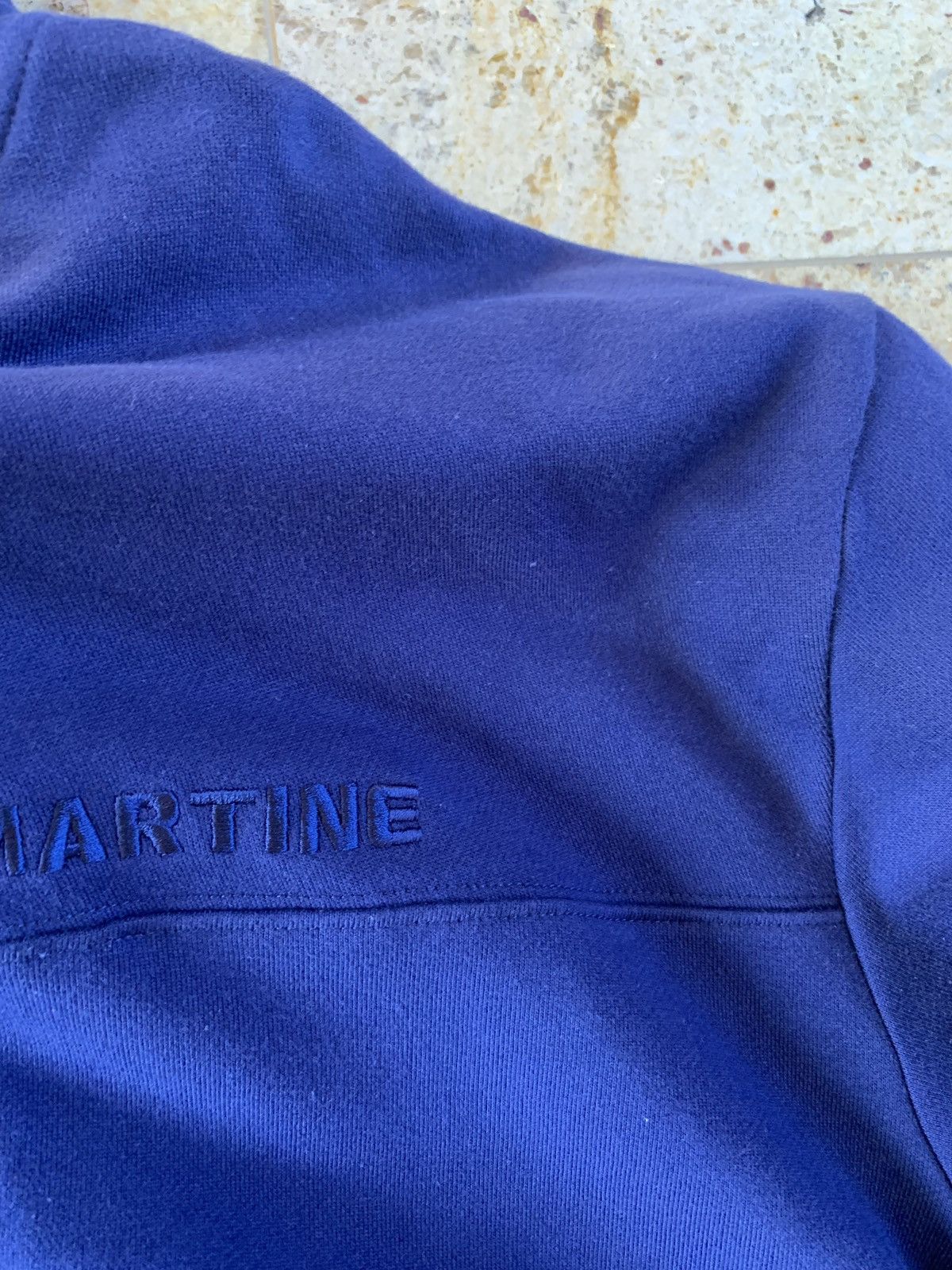 Martine Rose Twisted Hoodie in Dark Blue Size US M / EU 48-50 / 2 - 10 Thumbnail