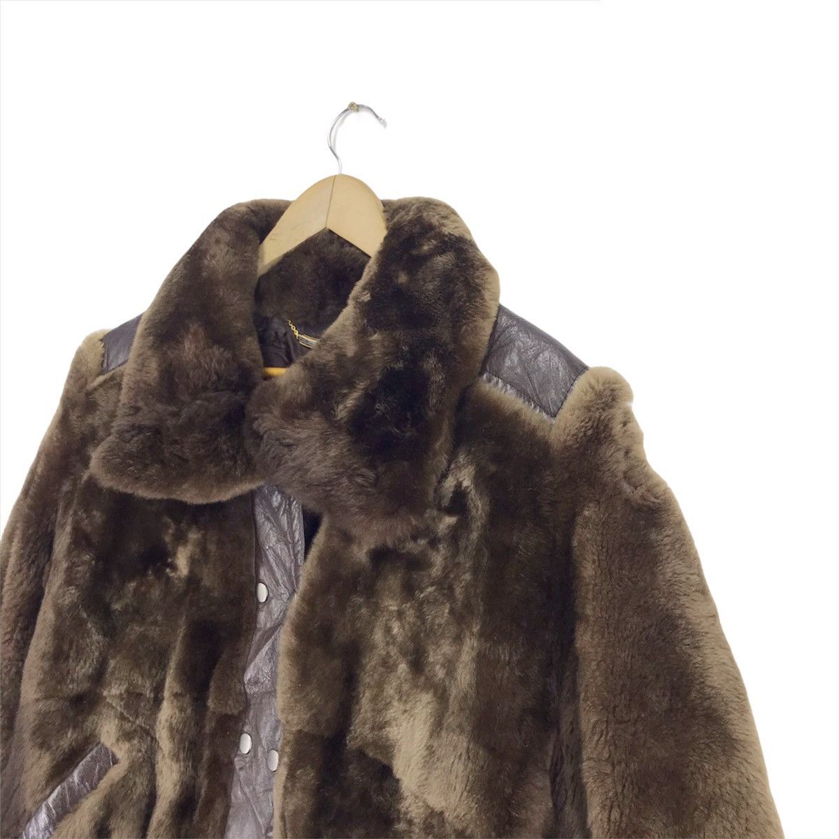 Jean Charles De Castelbajac Vintage J.C.De Castelbajac Fur Leathers Button Jacket Size US M / EU 48-50 / 2 - 4 Thumbnail