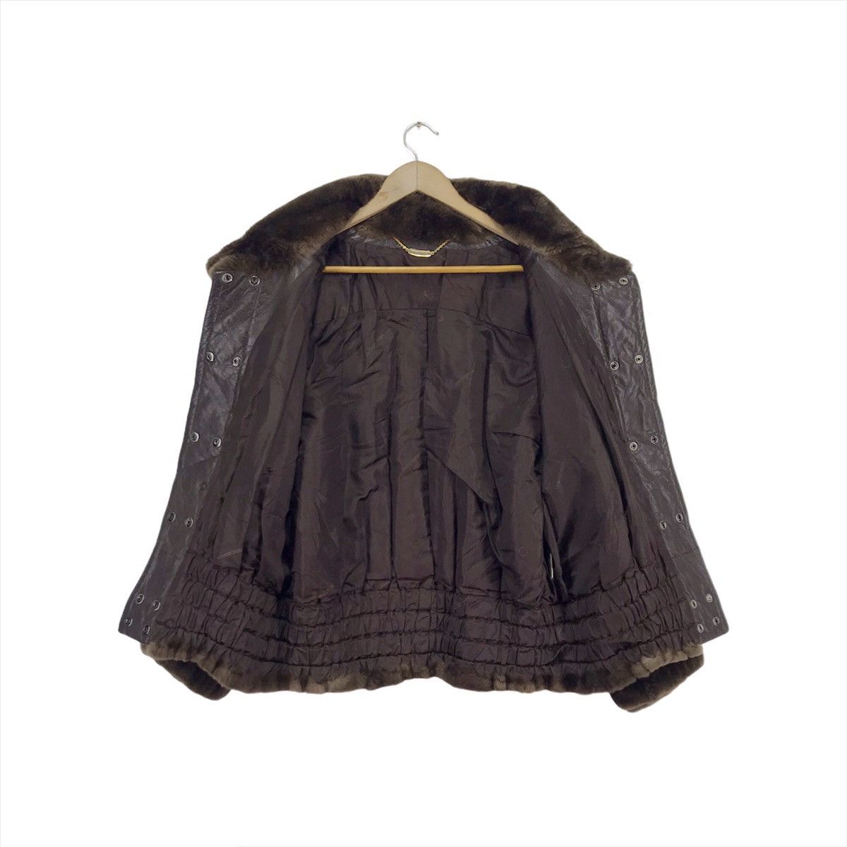 Jean Charles De Castelbajac Vintage J.C.De Castelbajac Fur Leathers Button Jacket Size US M / EU 48-50 / 2 - 7 Thumbnail