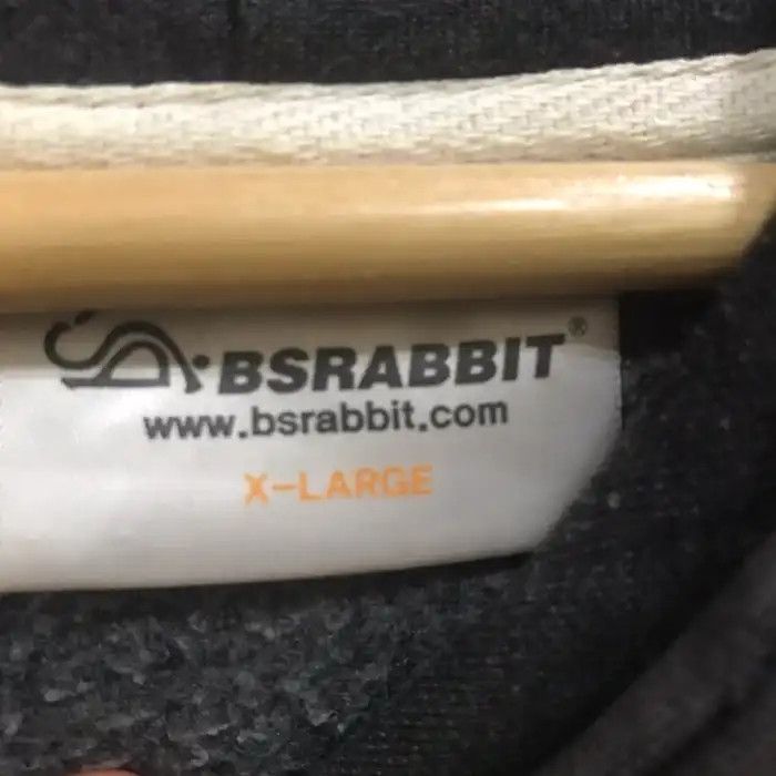 Vintage BS Rabbit Big Logo Hoodie Size US XL / EU 56 / 4 - 6 Thumbnail