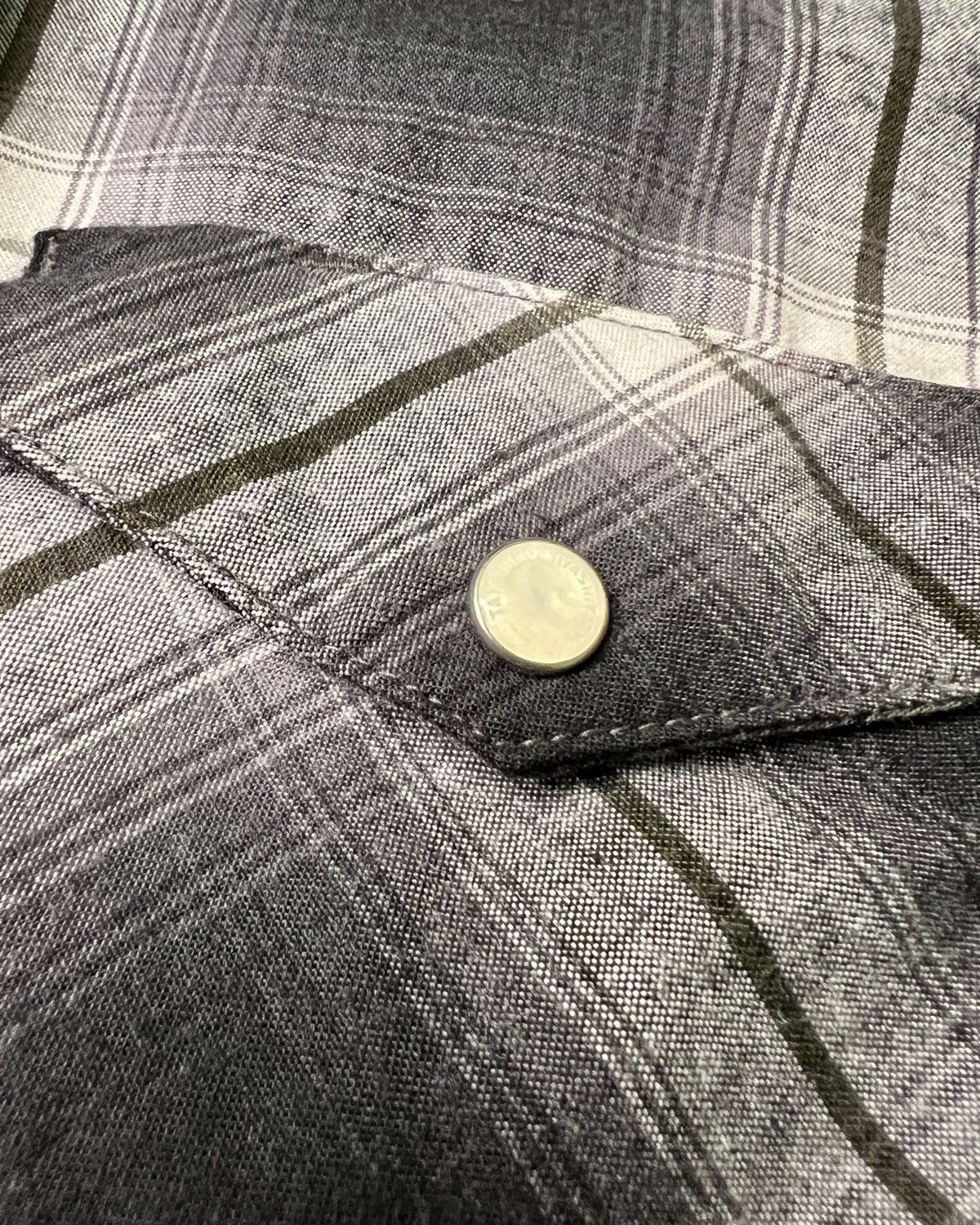 Number (N)ine The Soloist AW17 Collarless Western Shirt Size US M / EU 48-50 / 2 - 5 Thumbnail