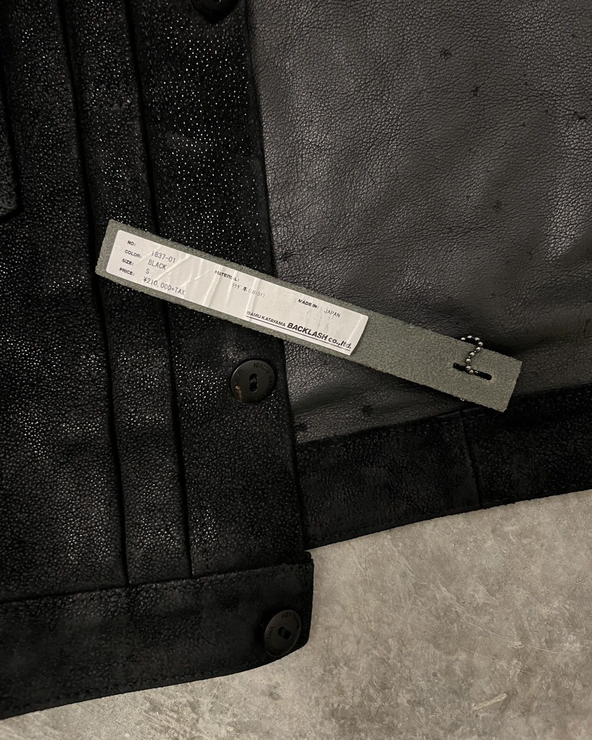 Isamu Katayama Backlash Backlash Guidi Shell Camel Leather Jacket Size US S / EU 44-46 / 1 - 8 Thumbnail
