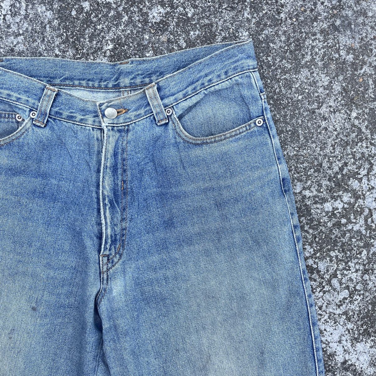 Japanese Brand Vintage Local Motion Hardwear Distressed Denim Jeans Size US 31 - 2 Thumbnail