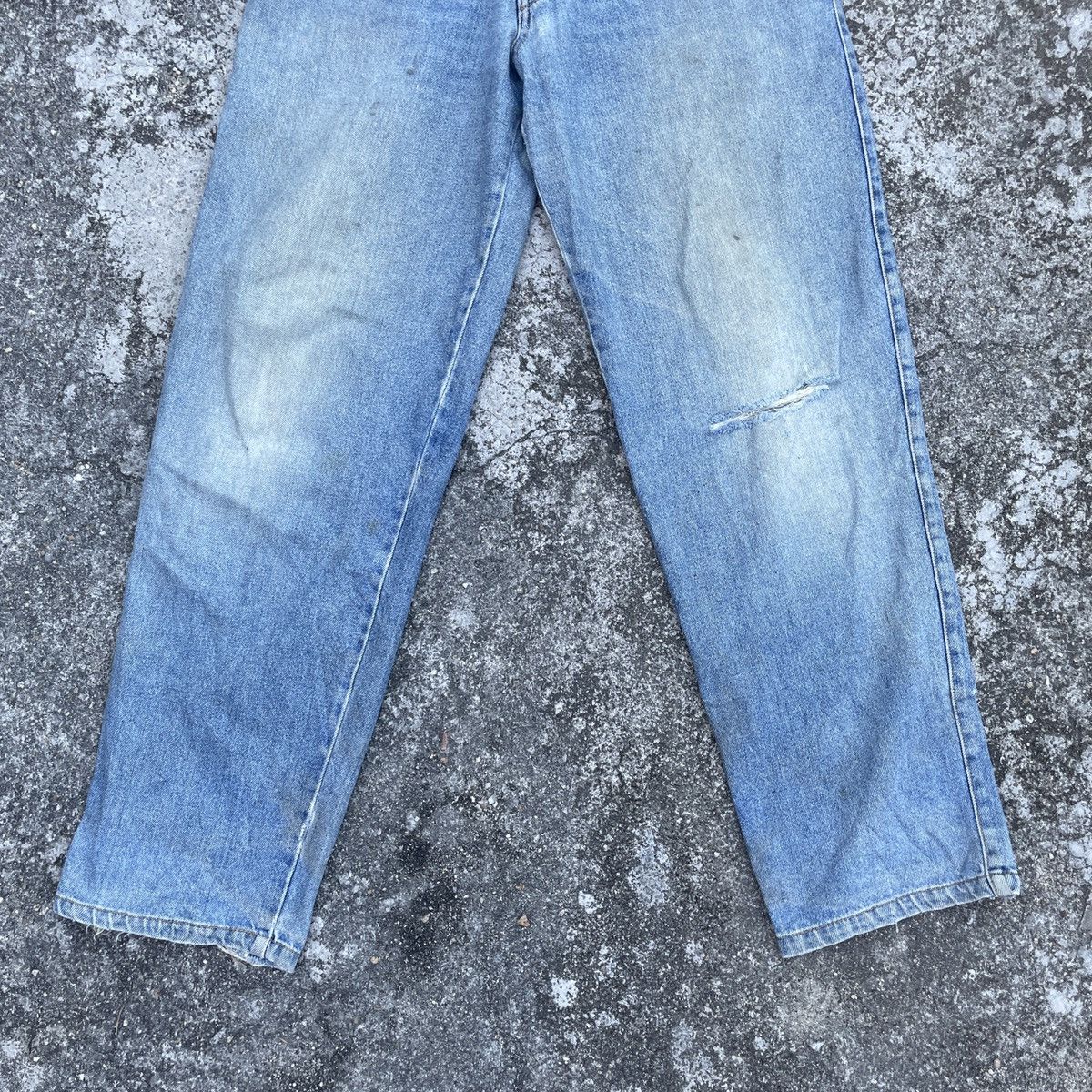 Japanese Brand Vintage Local Motion Hardwear Distressed Denim Jeans Size US 31 - 4 Thumbnail