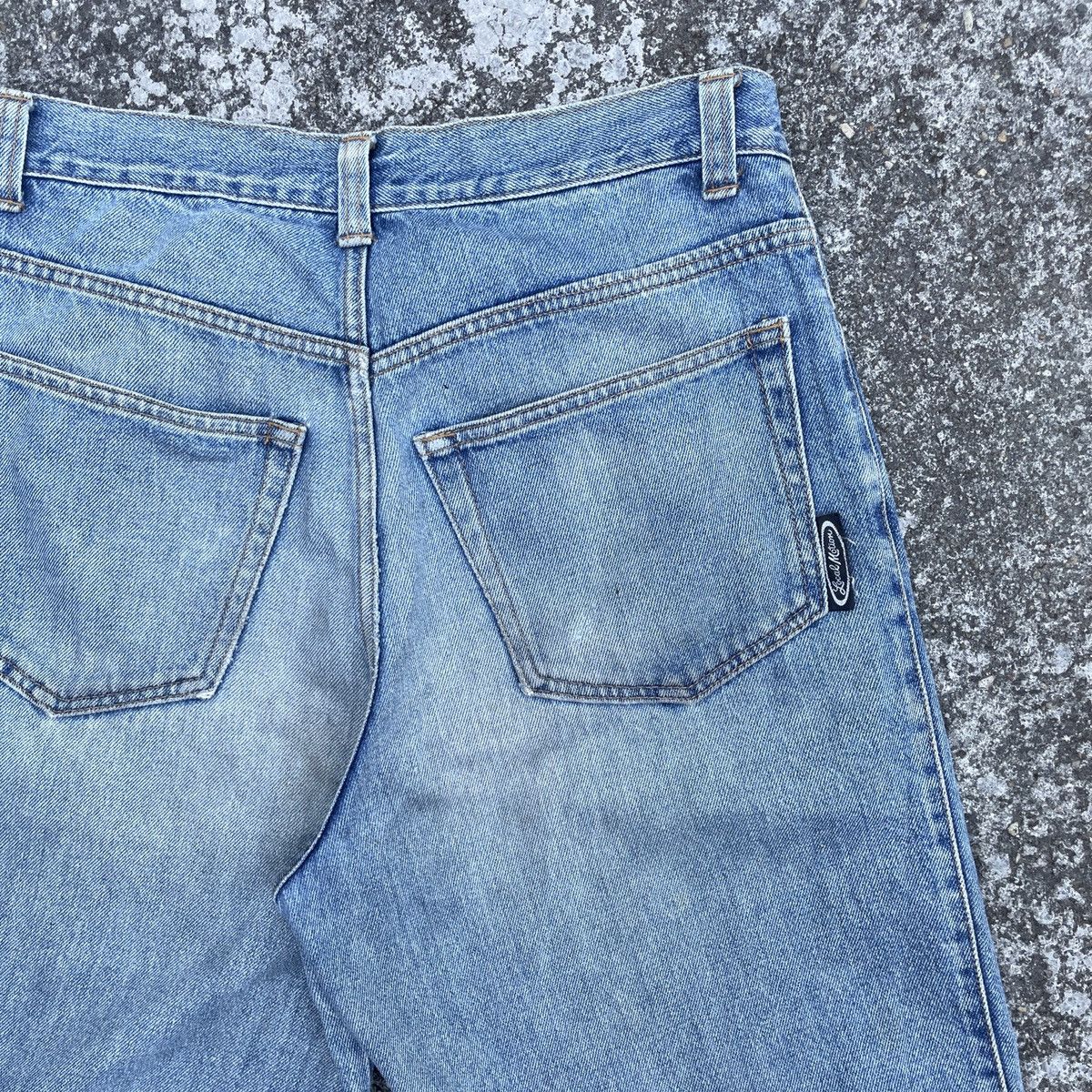 Japanese Brand Vintage Local Motion Hardwear Distressed Denim Jeans Size US 31 - 8 Thumbnail