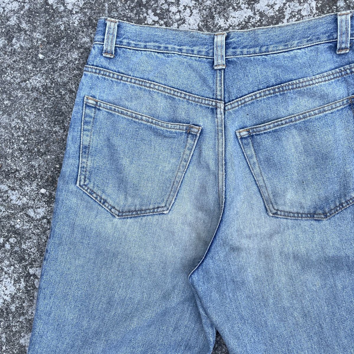 Japanese Brand Vintage Local Motion Hardwear Distressed Denim Jeans Size US 31 - 9 Thumbnail