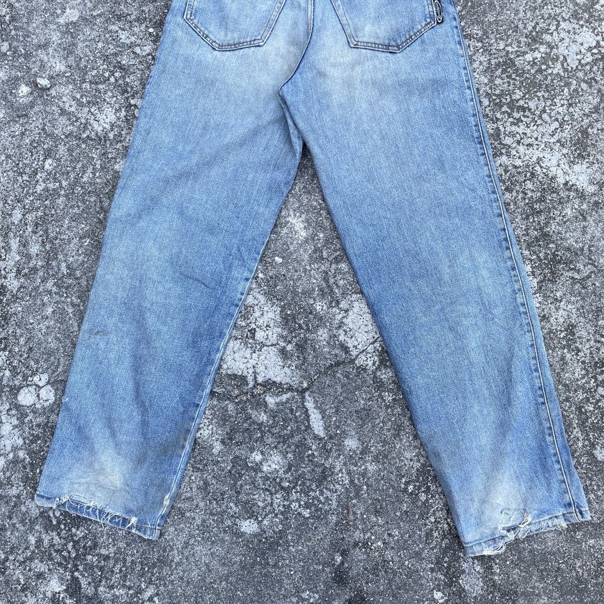 Japanese Brand Vintage Local Motion Hardwear Distressed Denim Jeans Size US 31 - 10 Thumbnail