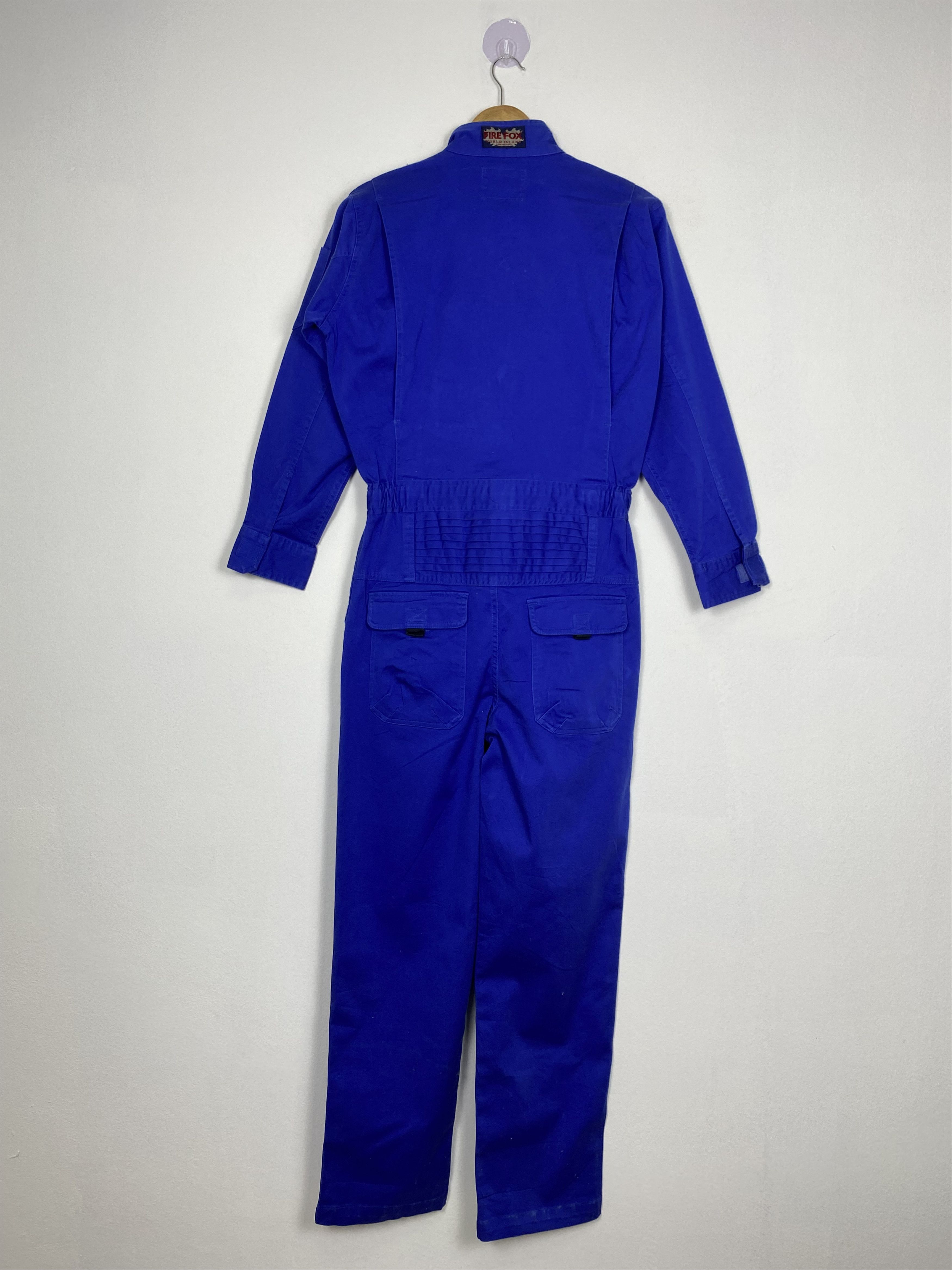 Japanese Brand Vintage Fire Fox World Island Wokwear Overalls Size US 29 - 7 Thumbnail