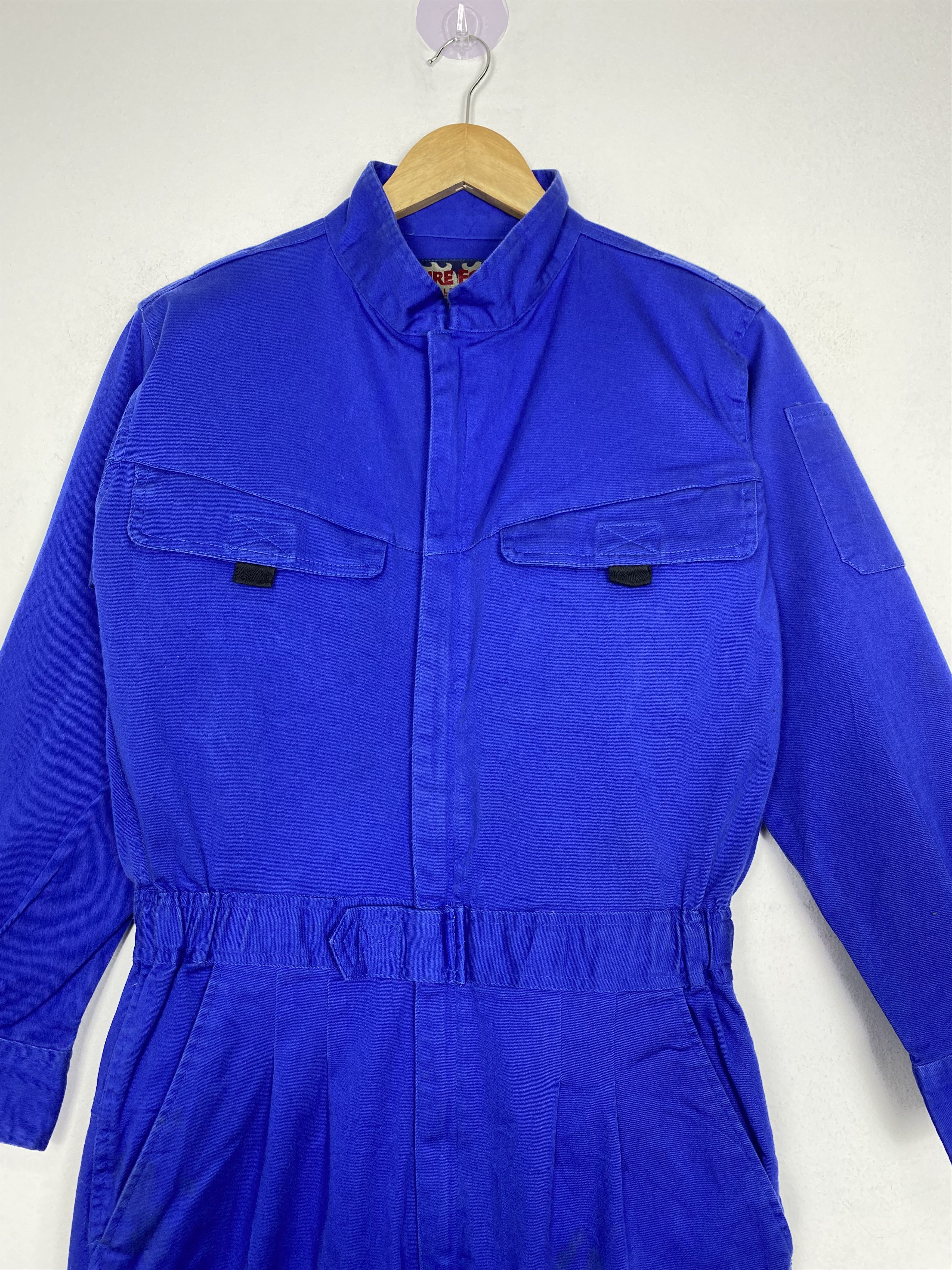 Japanese Brand Vintage Fire Fox World Island Wokwear Overalls Size US 29 - 3 Thumbnail